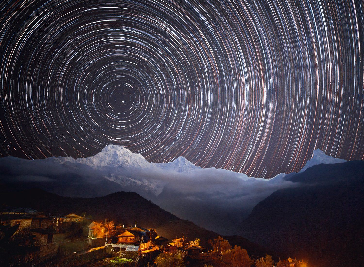 Annapuma, Nepal, Звезды, Непал, Алексей Сулоев