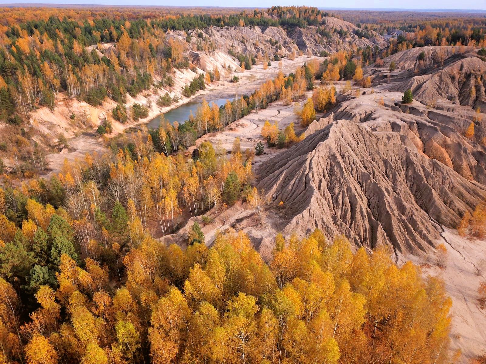 осень, антропогенный пейзаж, мавик про, drone photo, Юлия Абрамова