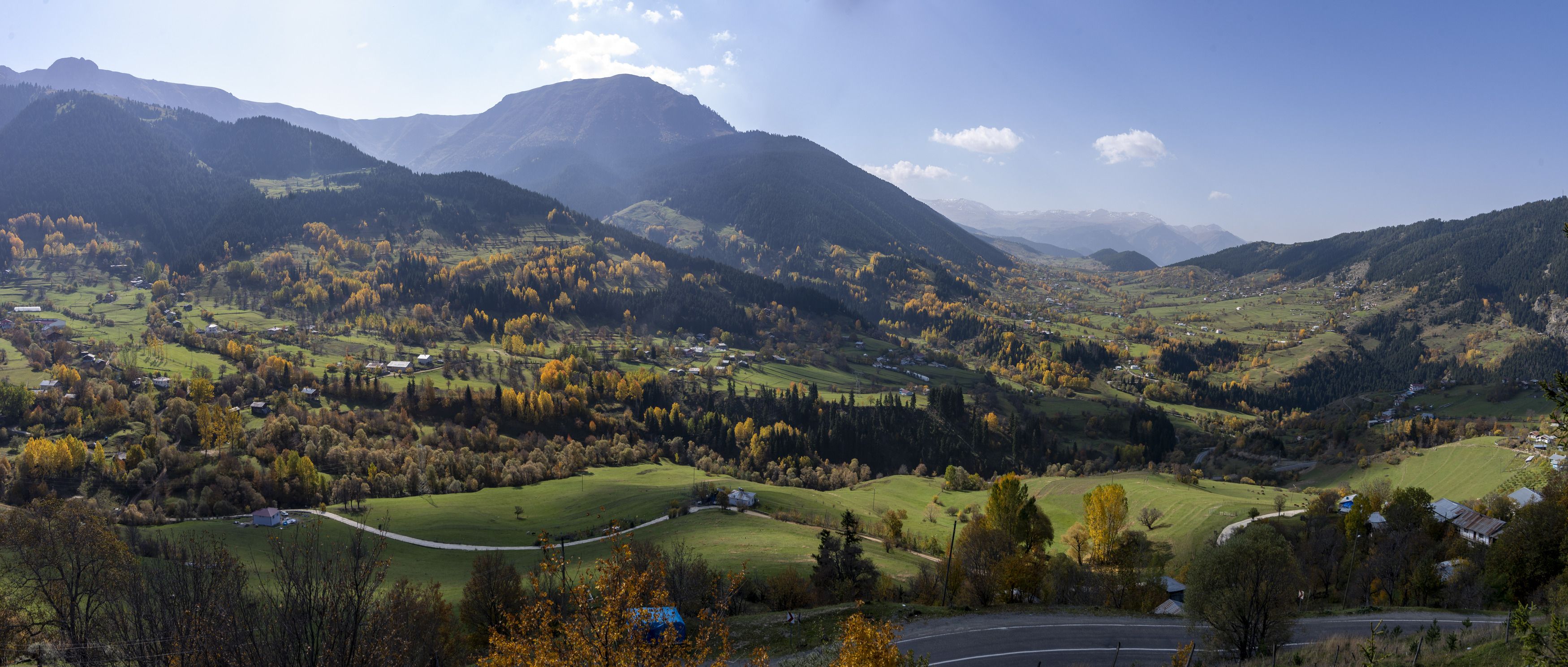 autumn,şavşat,artvin,landscape,sky,outdoor,mountains, mehmet enver karanfil