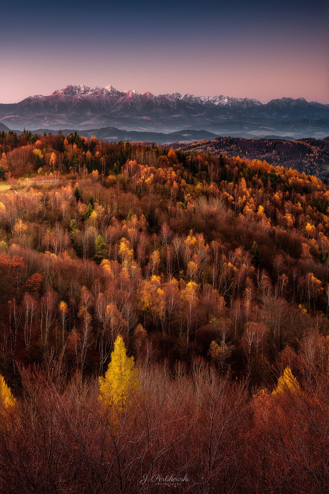 tatry, mountains, autumn, ,morning, sunrise, Jakub Perlikowski