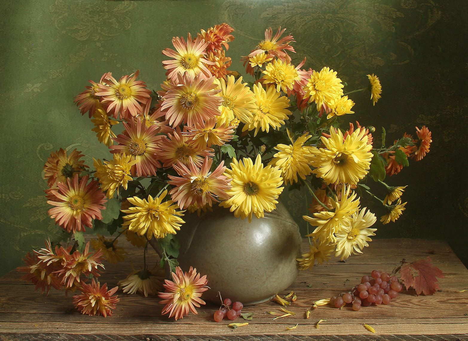 осень,  цветы, натюрморт, марина филатова, Марина Филатова