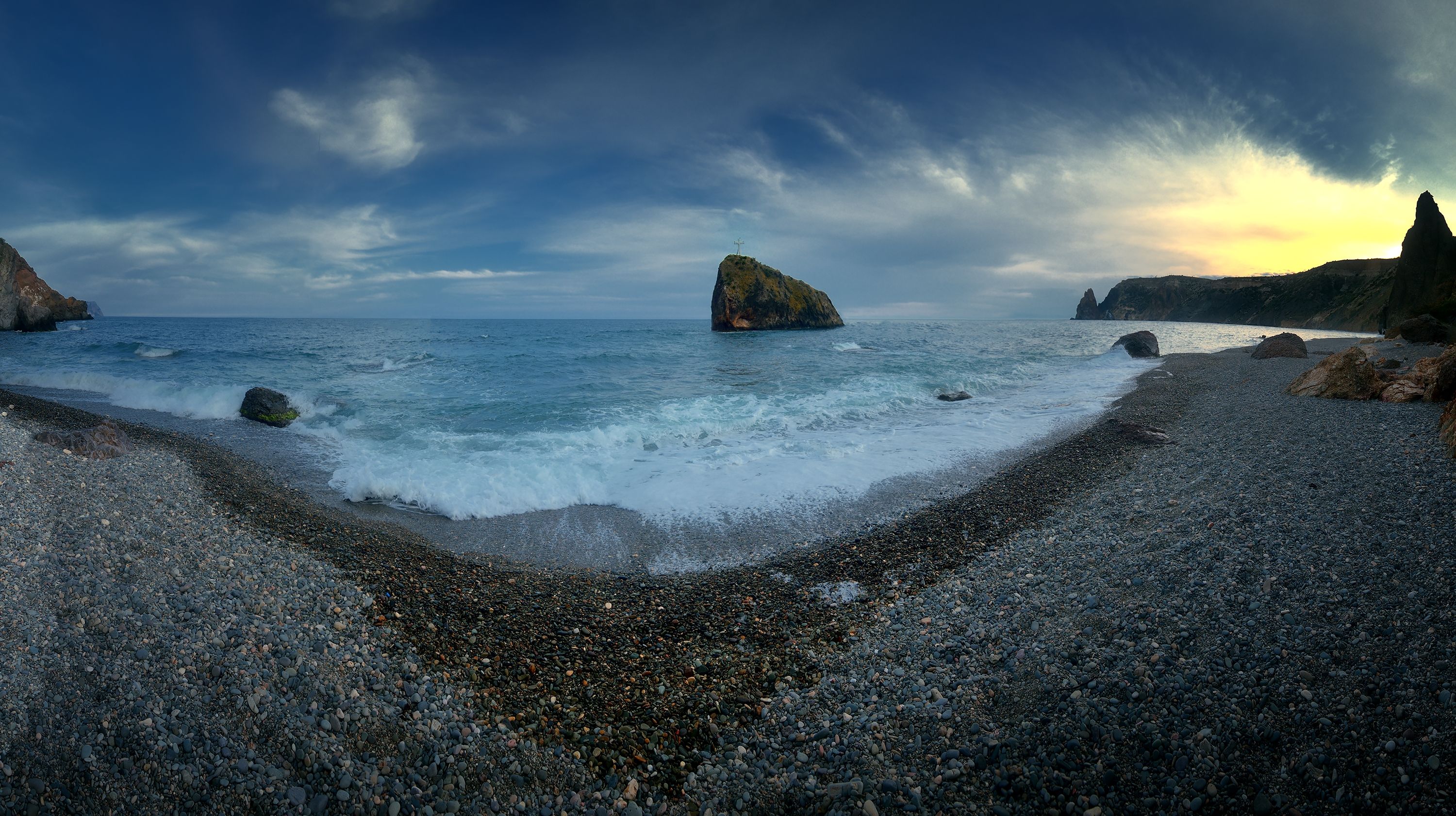 фиолент, крым, пейзаж, море, Алексей Никонов