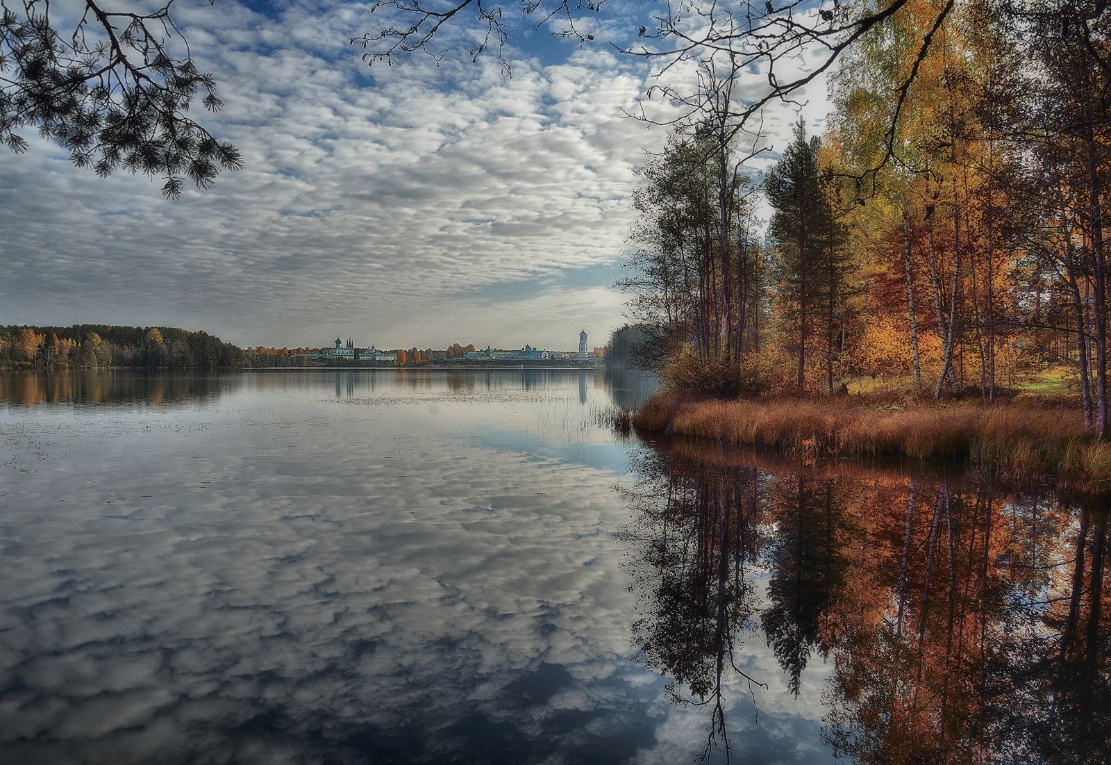 пейзаж,осень,озеро,природа, Наталия К