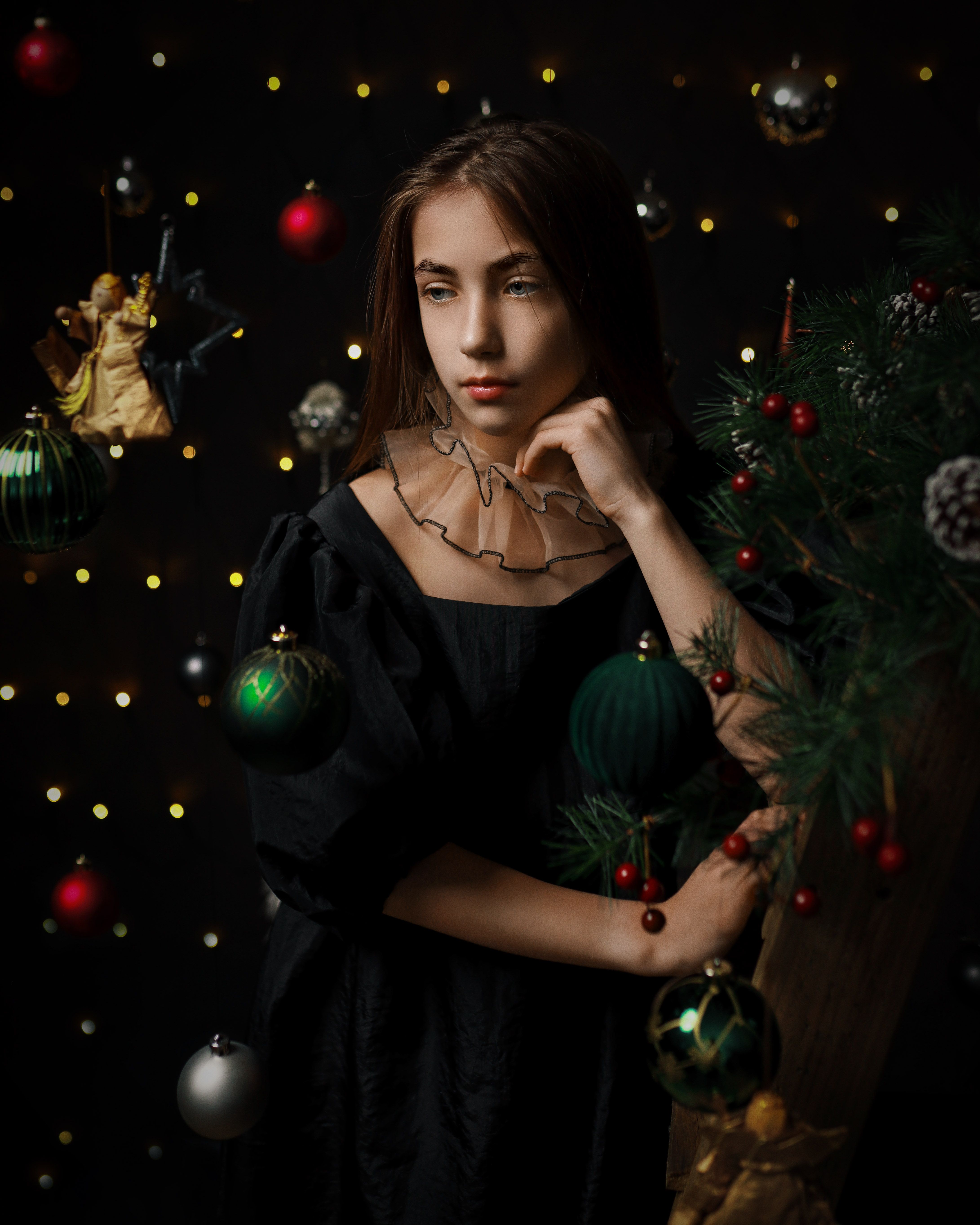 Новый год, Портрет, Студия, Elena Turina