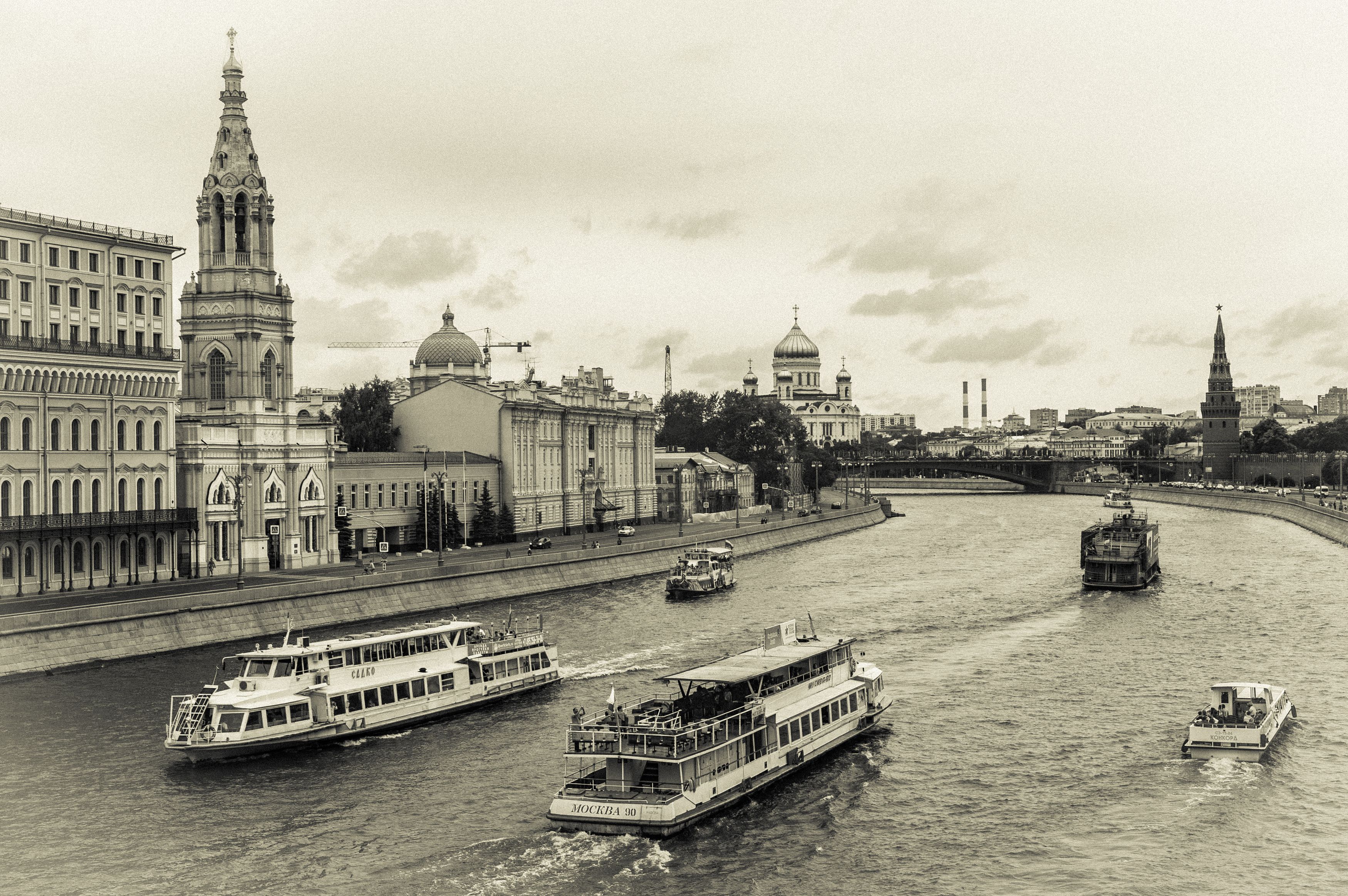 Город, река, Москва, Виктор Черкасов