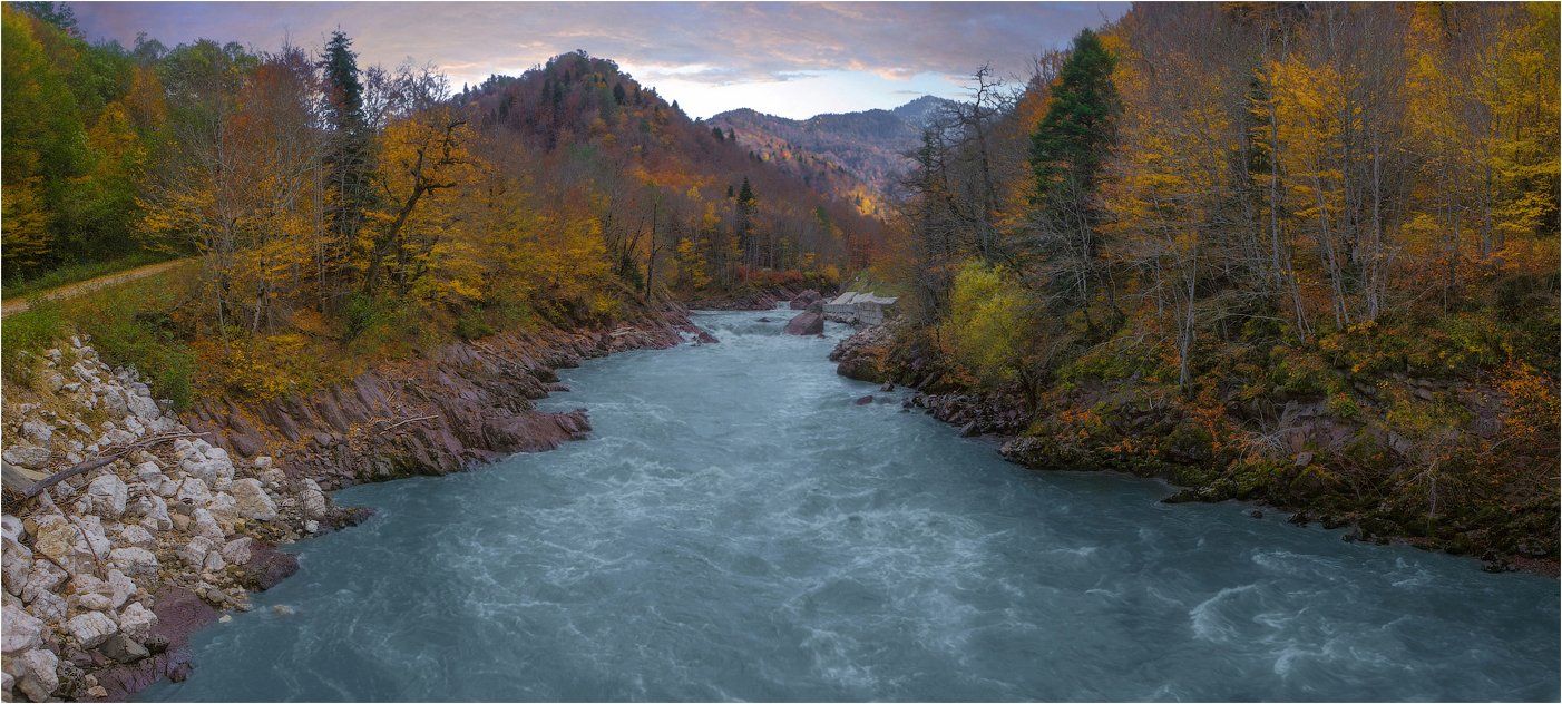 Осень, Река белая, SkorovS