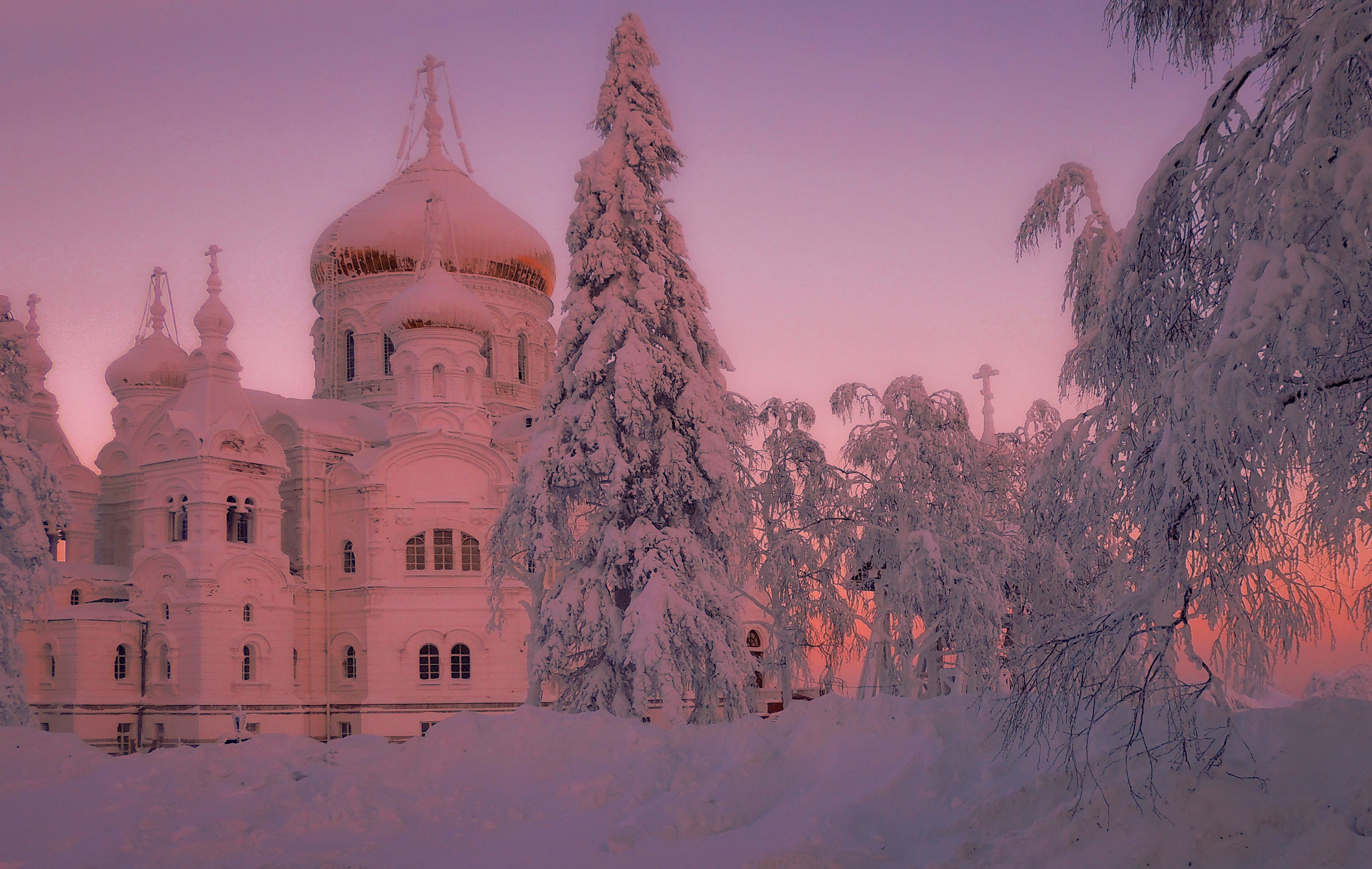 пермский край, гора белая, свято николаевский мужской монастырь,крестовоздвиженский собор, Сергей Марков