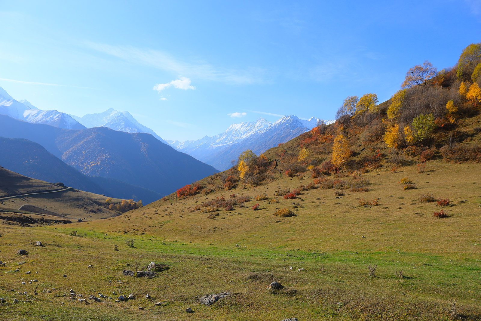 Кавказ, Ингушетия, осень, Борис Резванцев