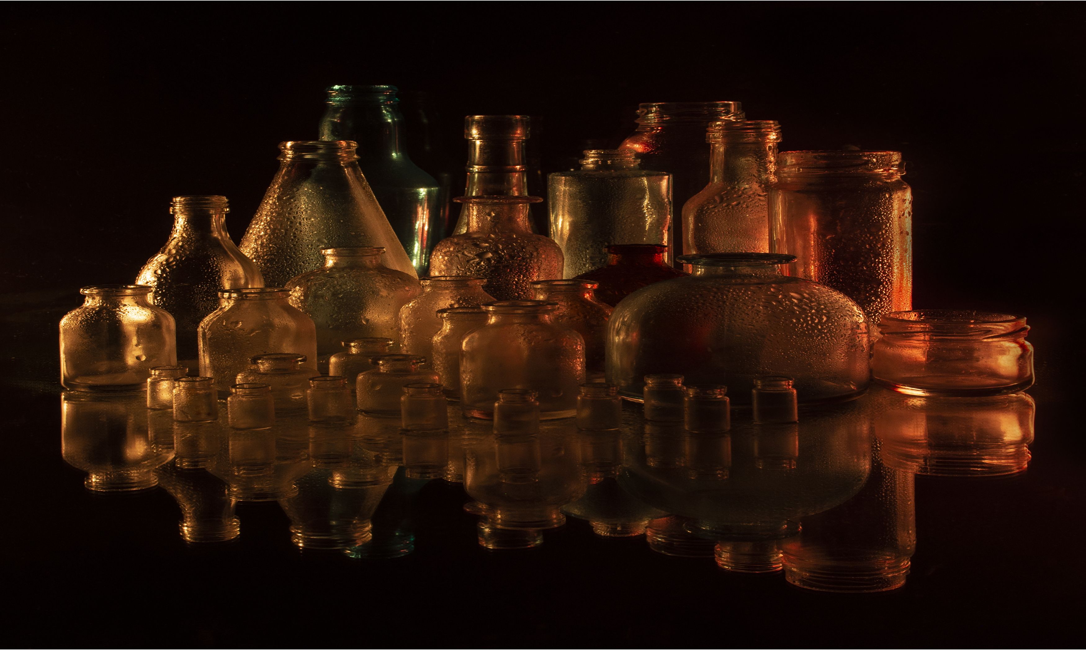 bottles,still life,, mehmet enver karanfil