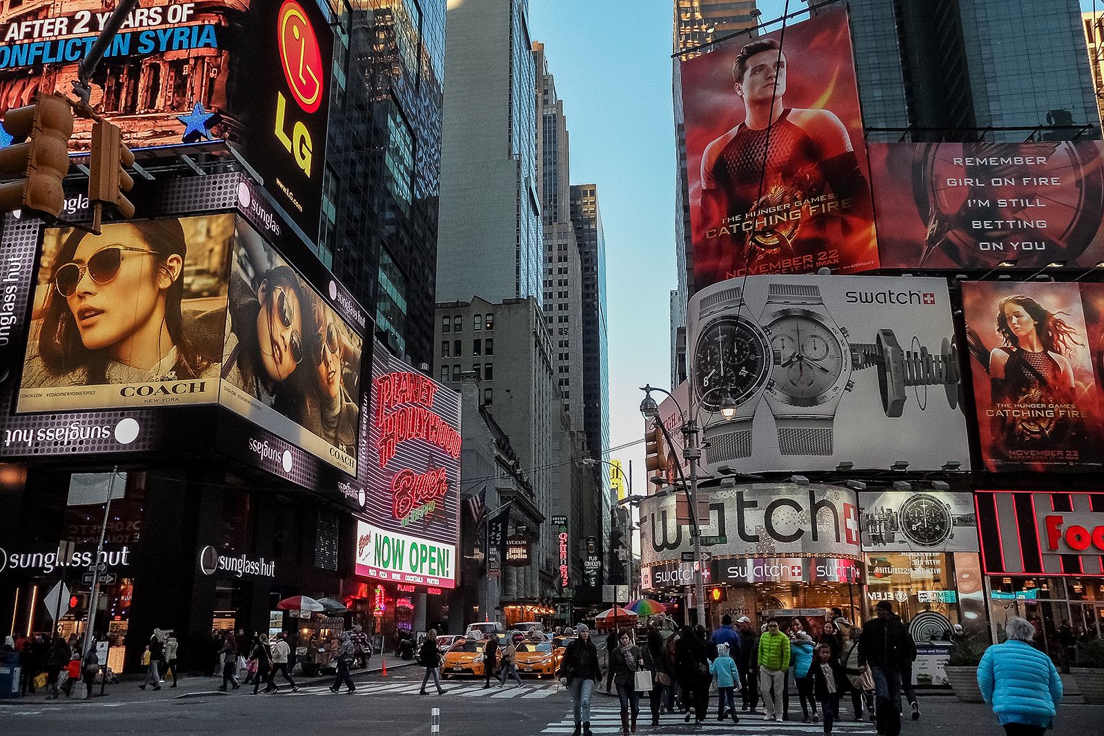 Нью-Йорк, США, Таймс Сквер,архитектура, реклама, люди, Лариса Николаевна Дука