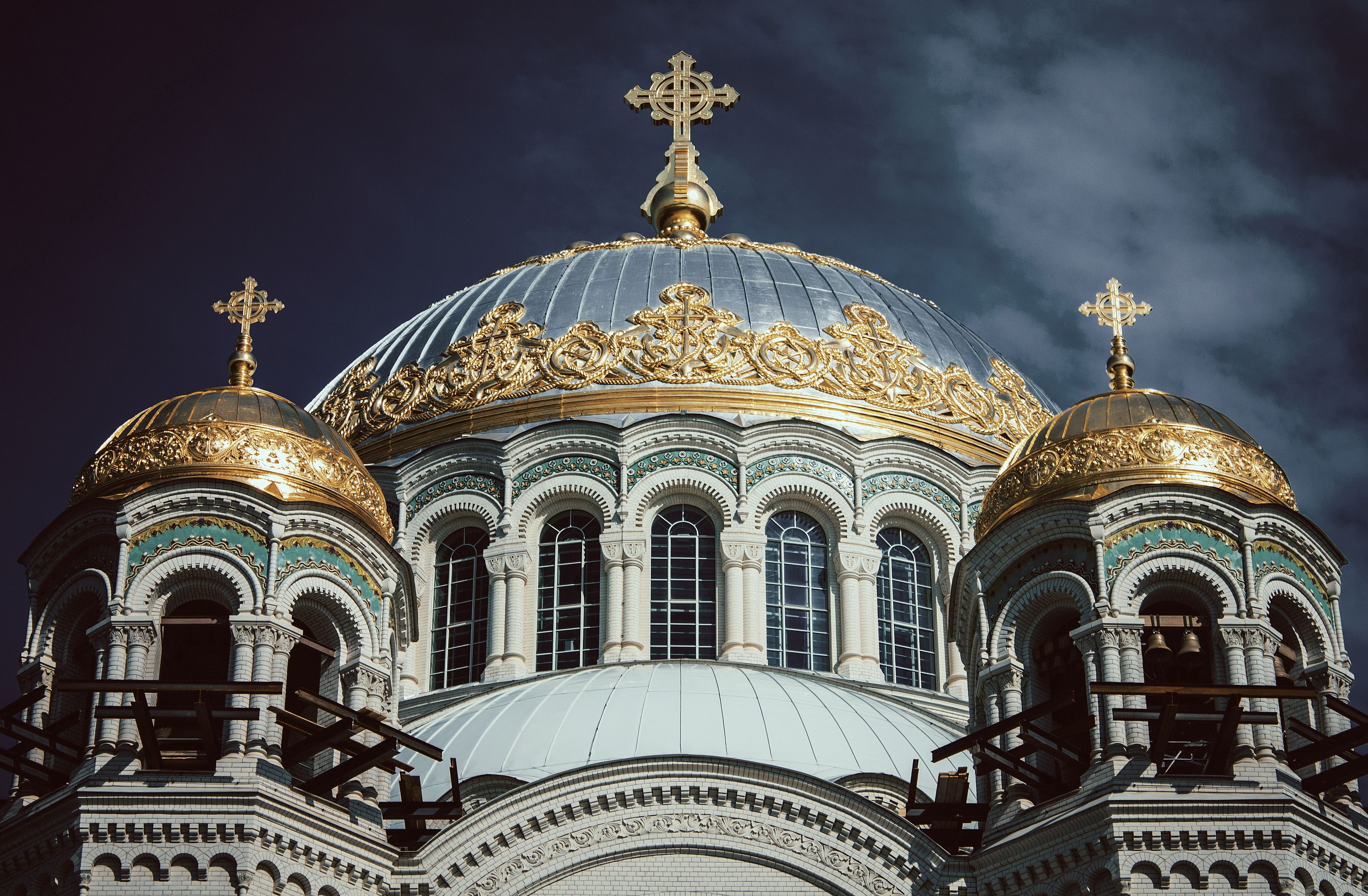 крест, кресты, купол, купола, собор, троица, Vladimir Kedrov