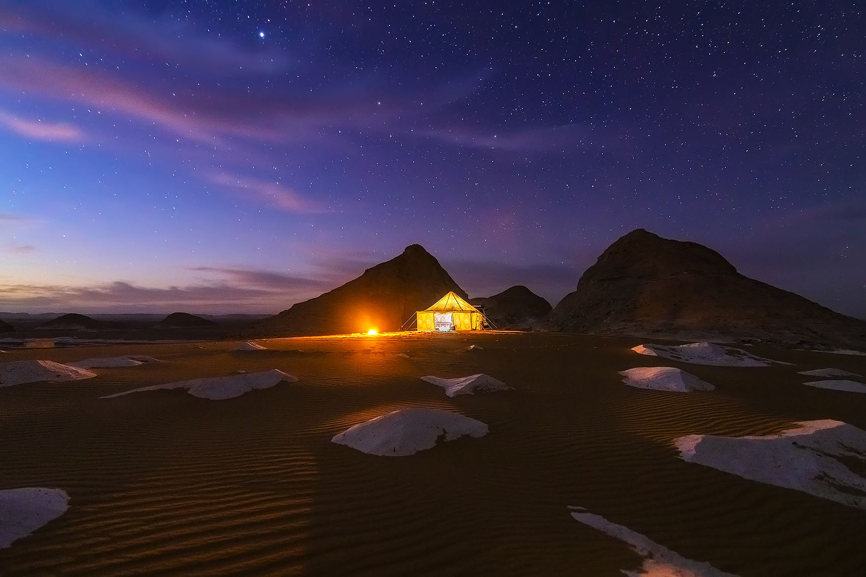 пустыня, египет, закат, ночь, палатка, Антон Петрусь