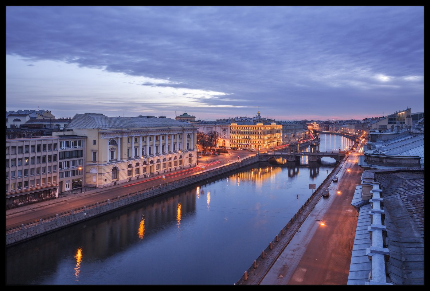 санкт, петербург, петроград, лениград, фонтанка, ломоносова, мост, река, Ilya Shtrom