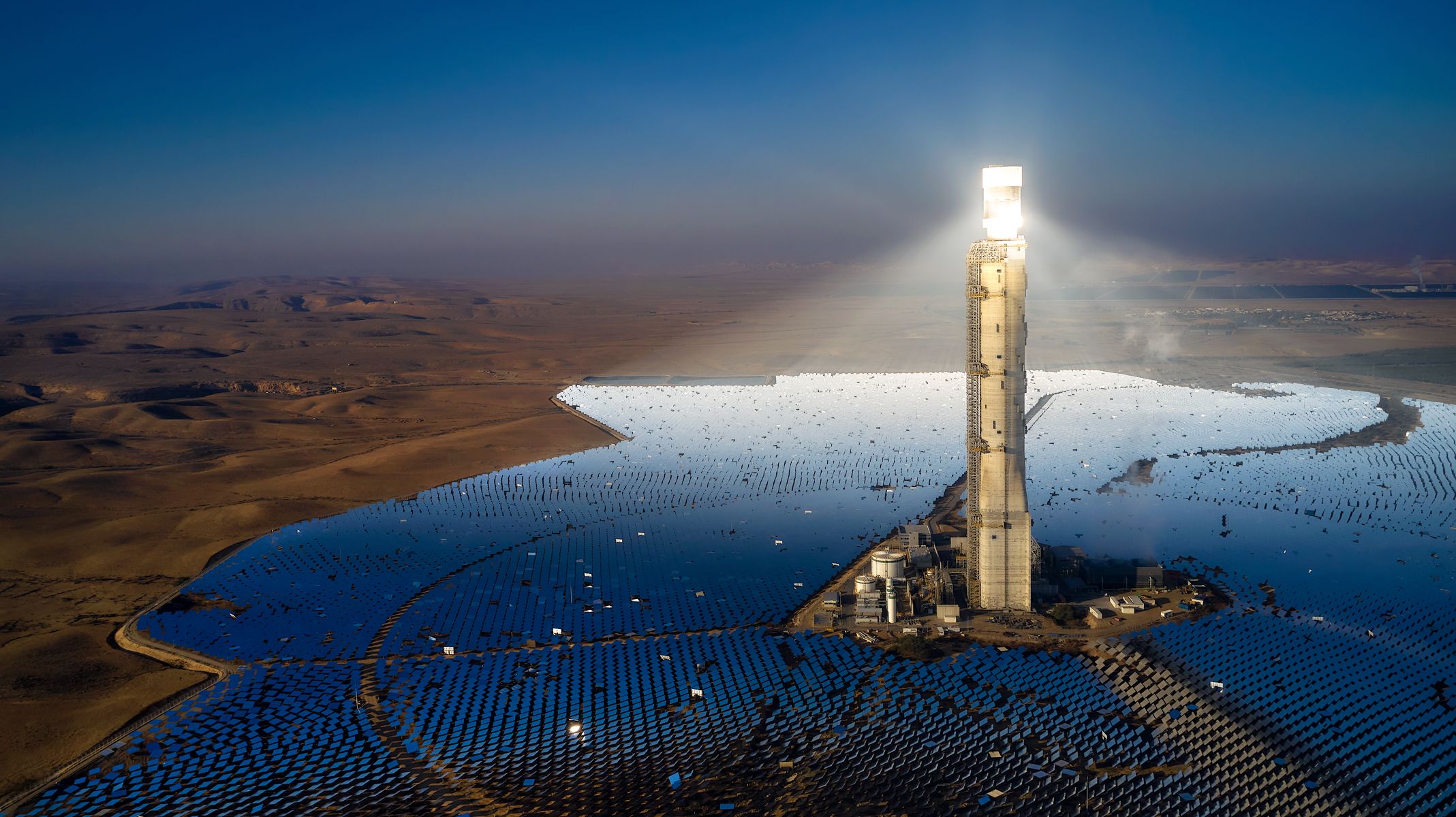 thermo-solar power plant in the negev desert of israel, Boris Bekelman