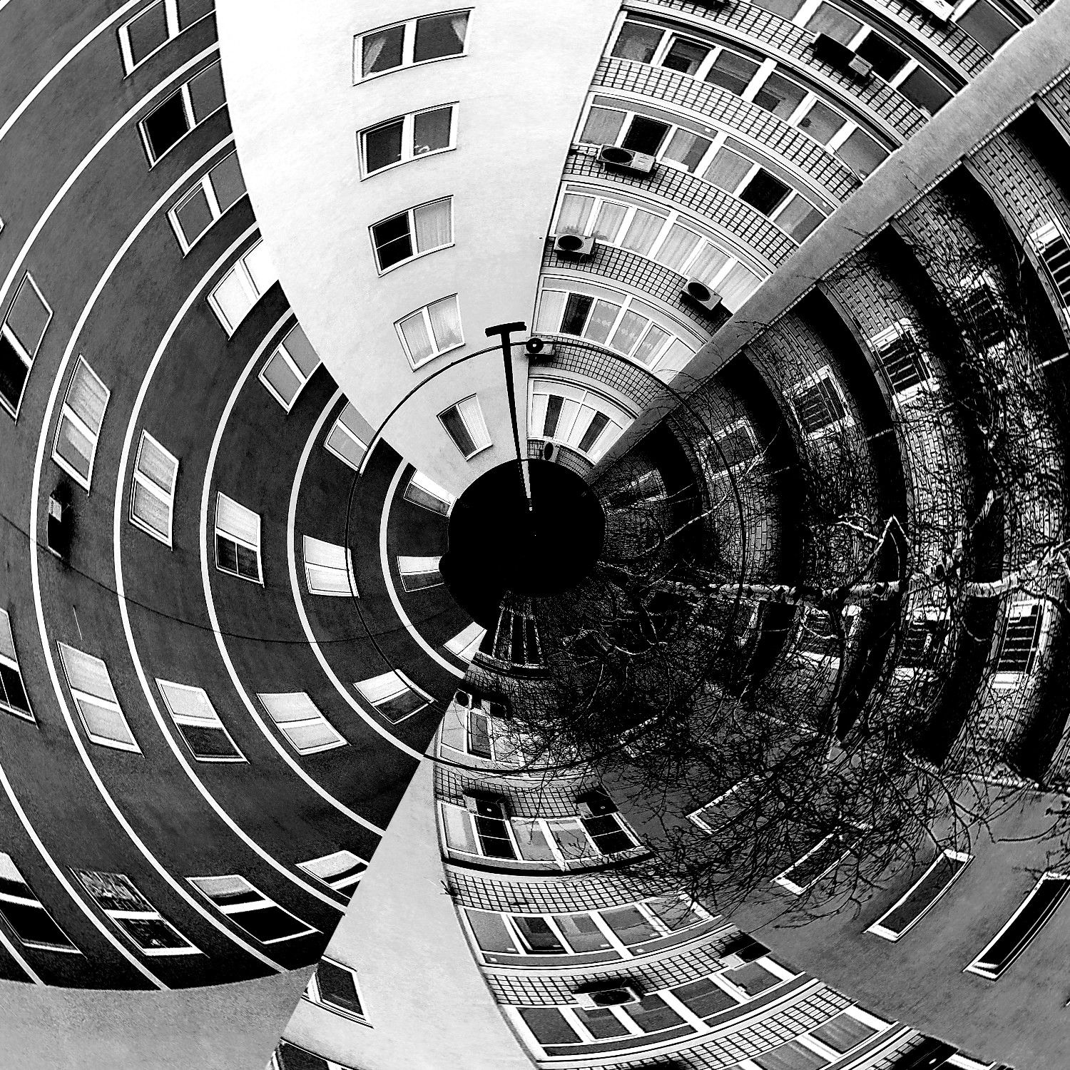 whirled, b&w, ч/б фотография, building, здания, сооружения, абстракция, архитектура, Yakovleva Karina