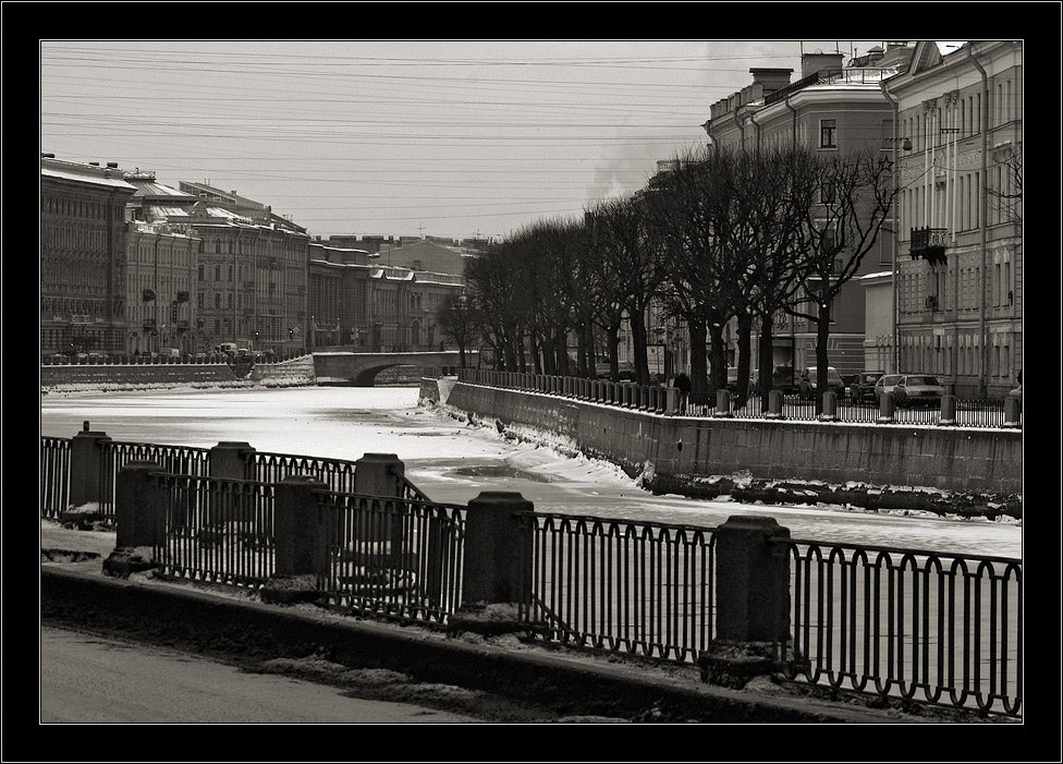 петербург, фонтанка, зима, Kirill Shapovalov