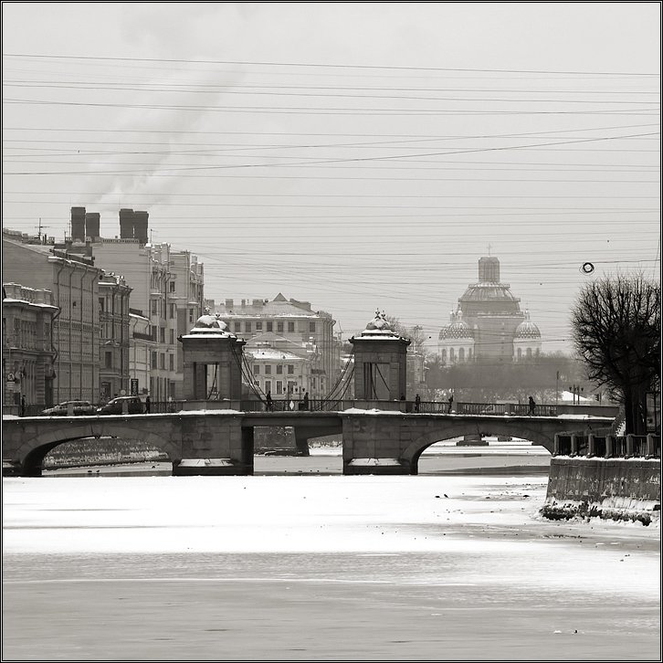 петербург, фонтанка, зима, Kirill Shapovalov