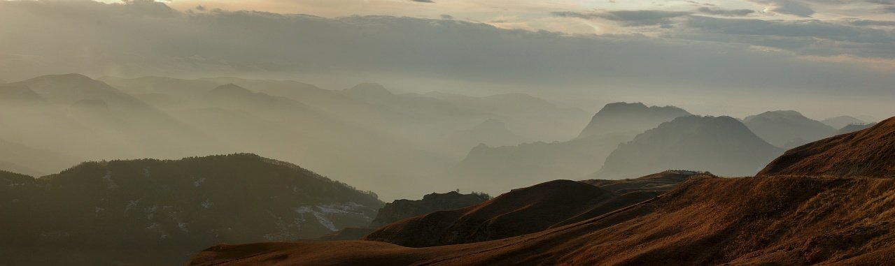 карачаево-черкесия, перевал гумбаши, закат, туман, Kaiser Sozo