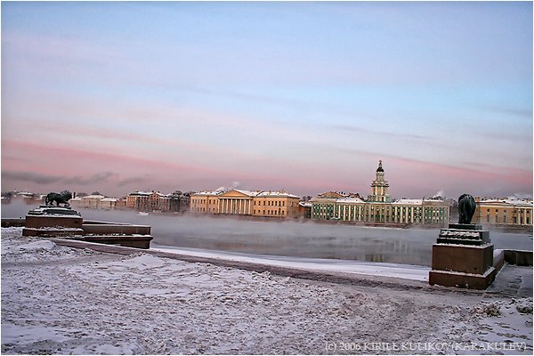 утро, петербург, февраль, город, пейзаж, 2006, KIRILL KULIKOV(KARAKULEV)
