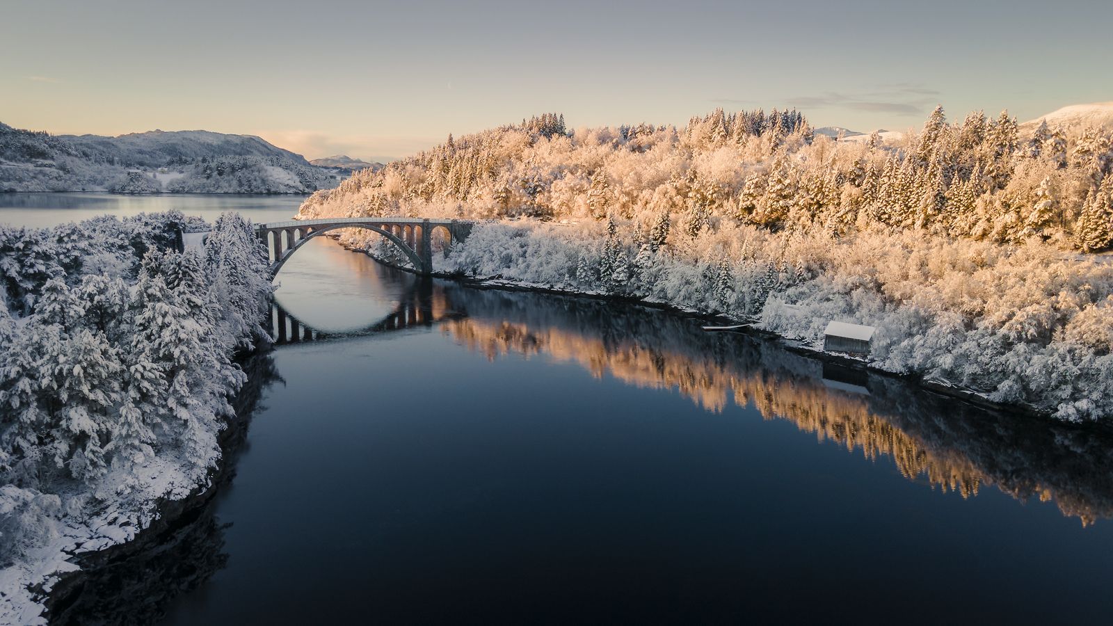 drone,landscape,norway,winter, Tomek Orylski