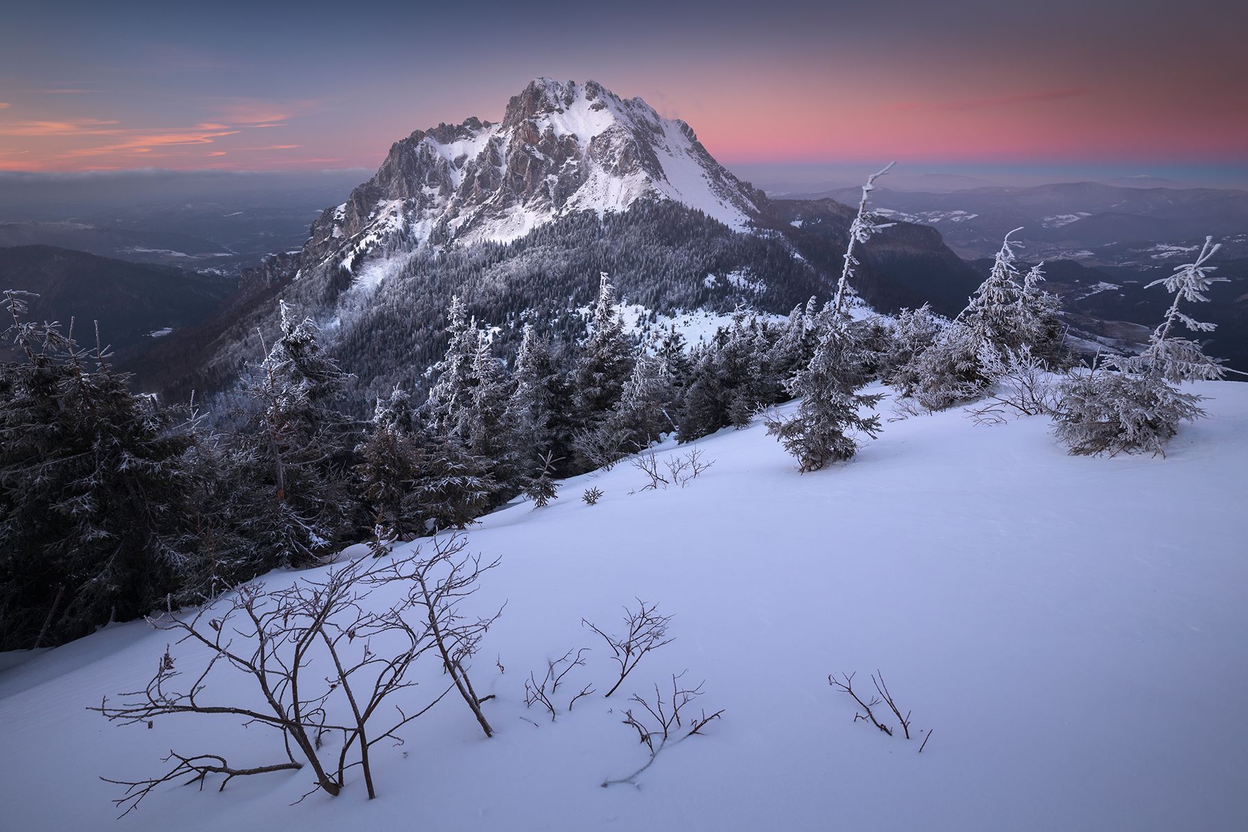 mountains, winter, slovakia, Michał Kasperczyk