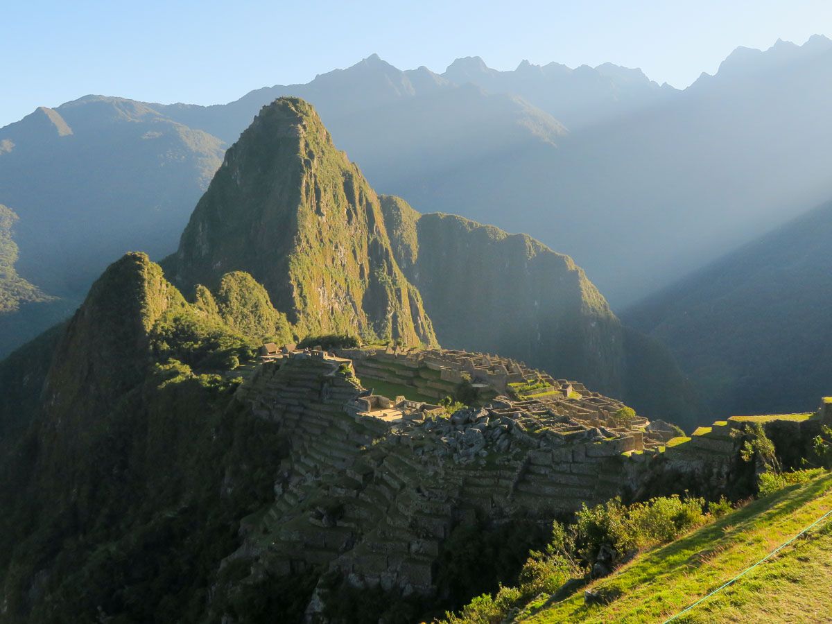 Мачу-Пикчу, Перу, пейзаж, путешествие, горы, инки, рассвет, утро, воздух, Сергей Козинцев