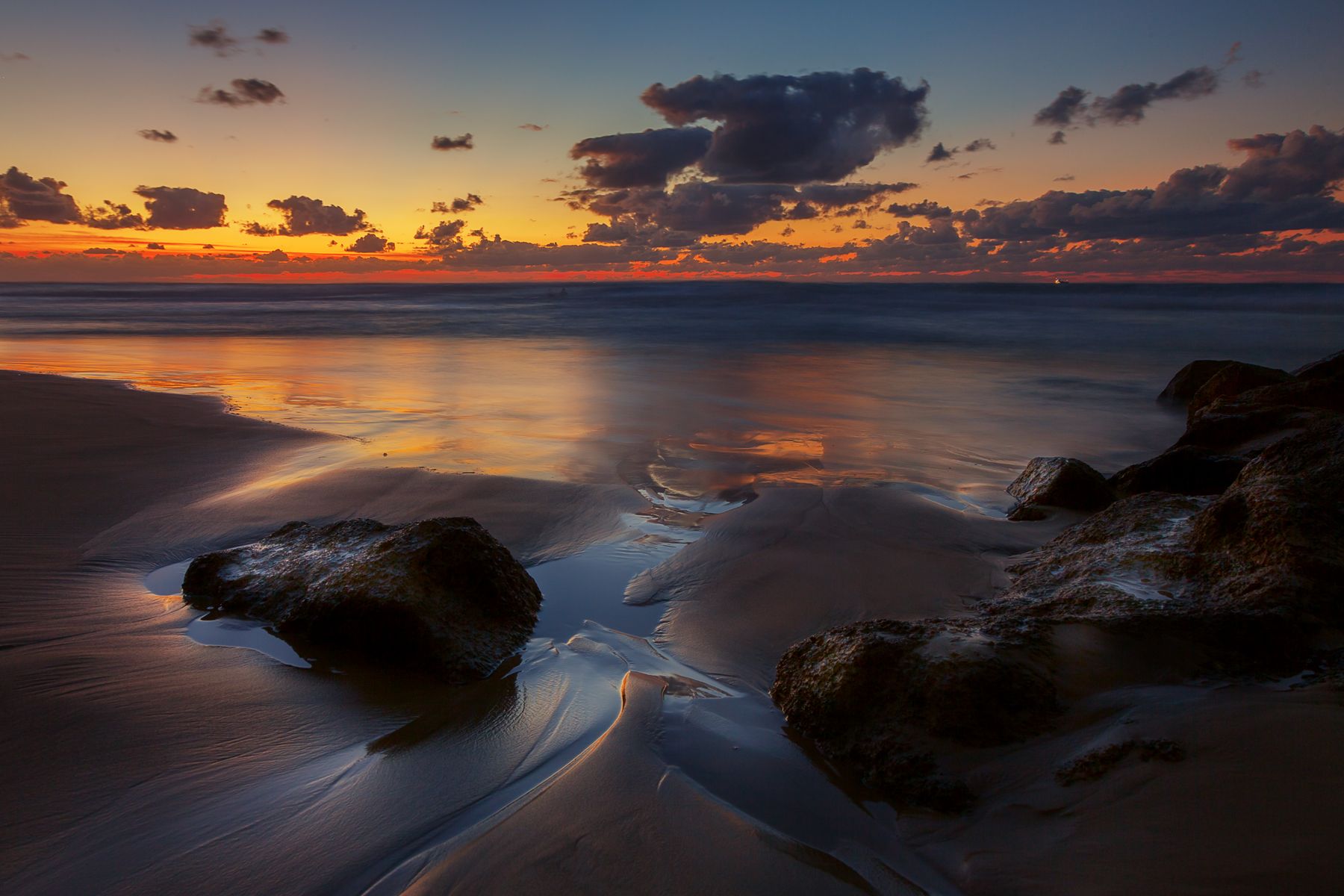 Морской закат sea sunset, Vladimir Gladcov