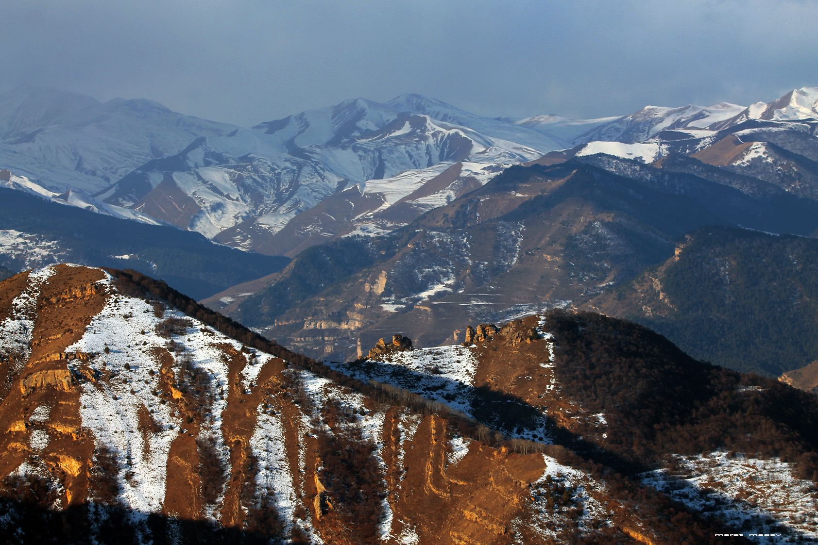 горы,пейзаж,дагестан,зима,марат магов,, Marat Magov