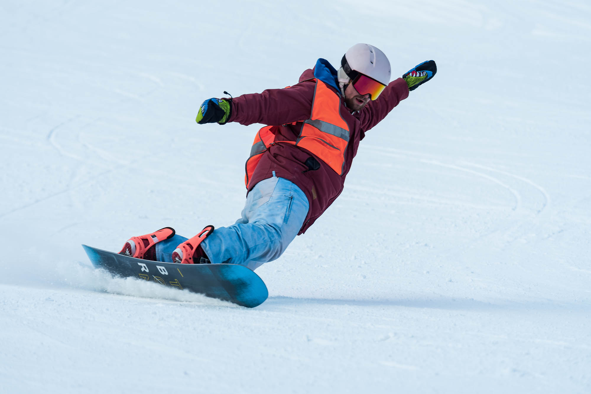 спорт, сноуборд, экстрим, скорость, зима, снег, Константин Костин