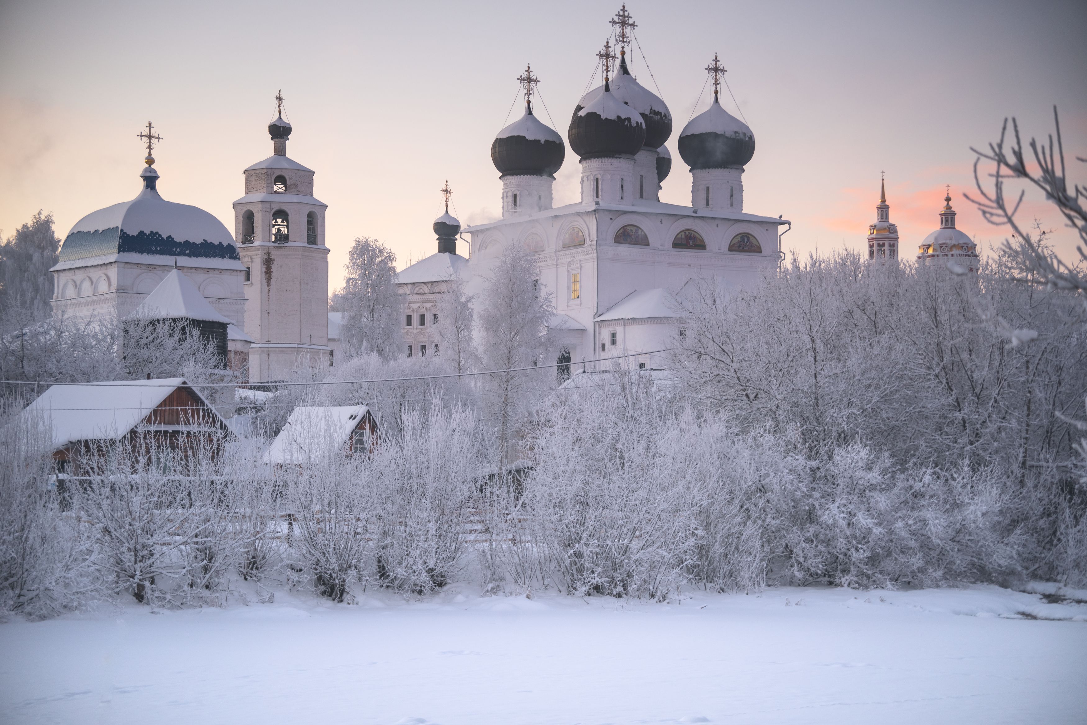 архитектура, город, пейзаж, зима, Андрей Малыгин
