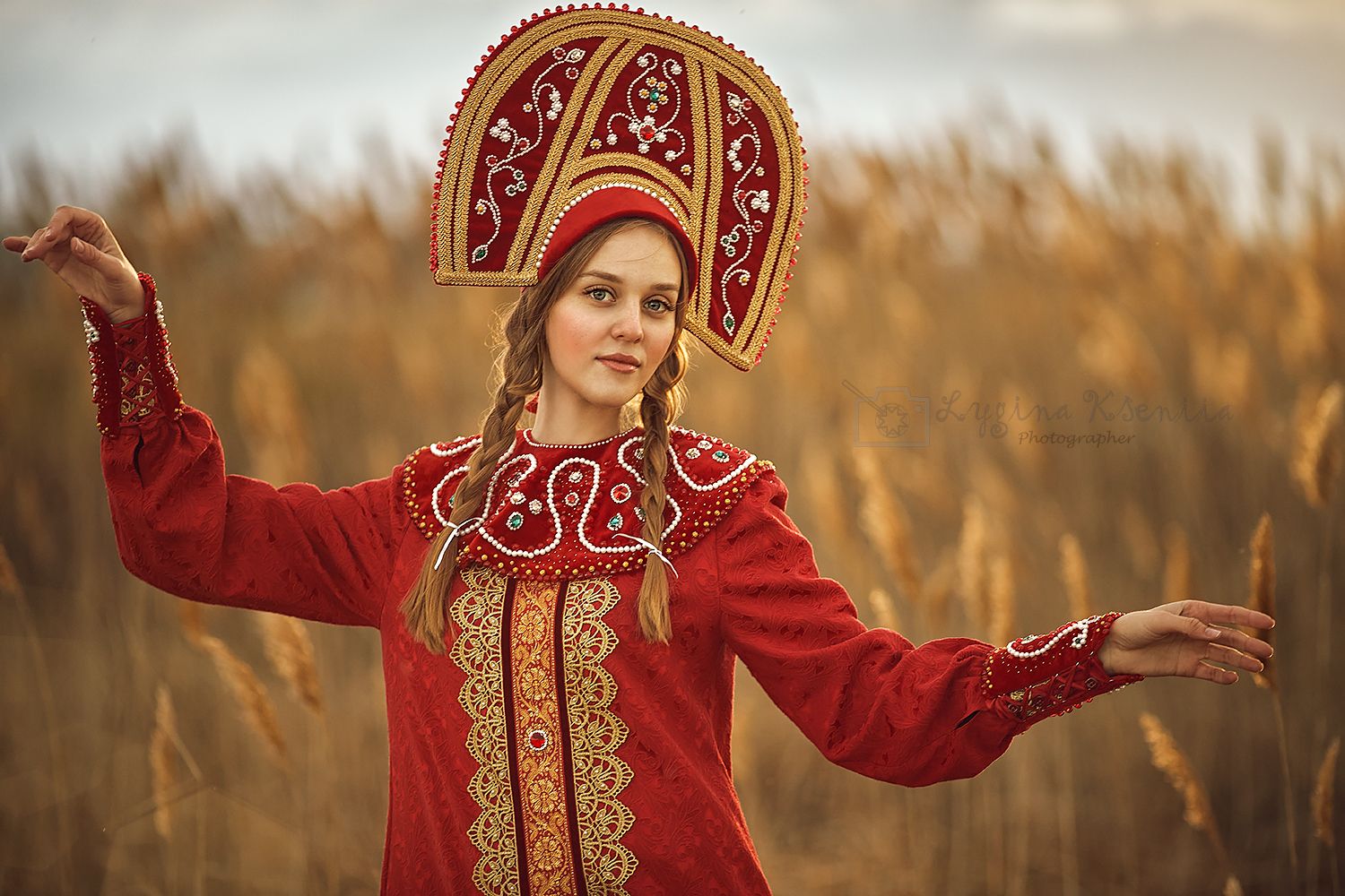 #народный костюм #кокошник #девушка #фотографанапа, Ксения Лыгина
