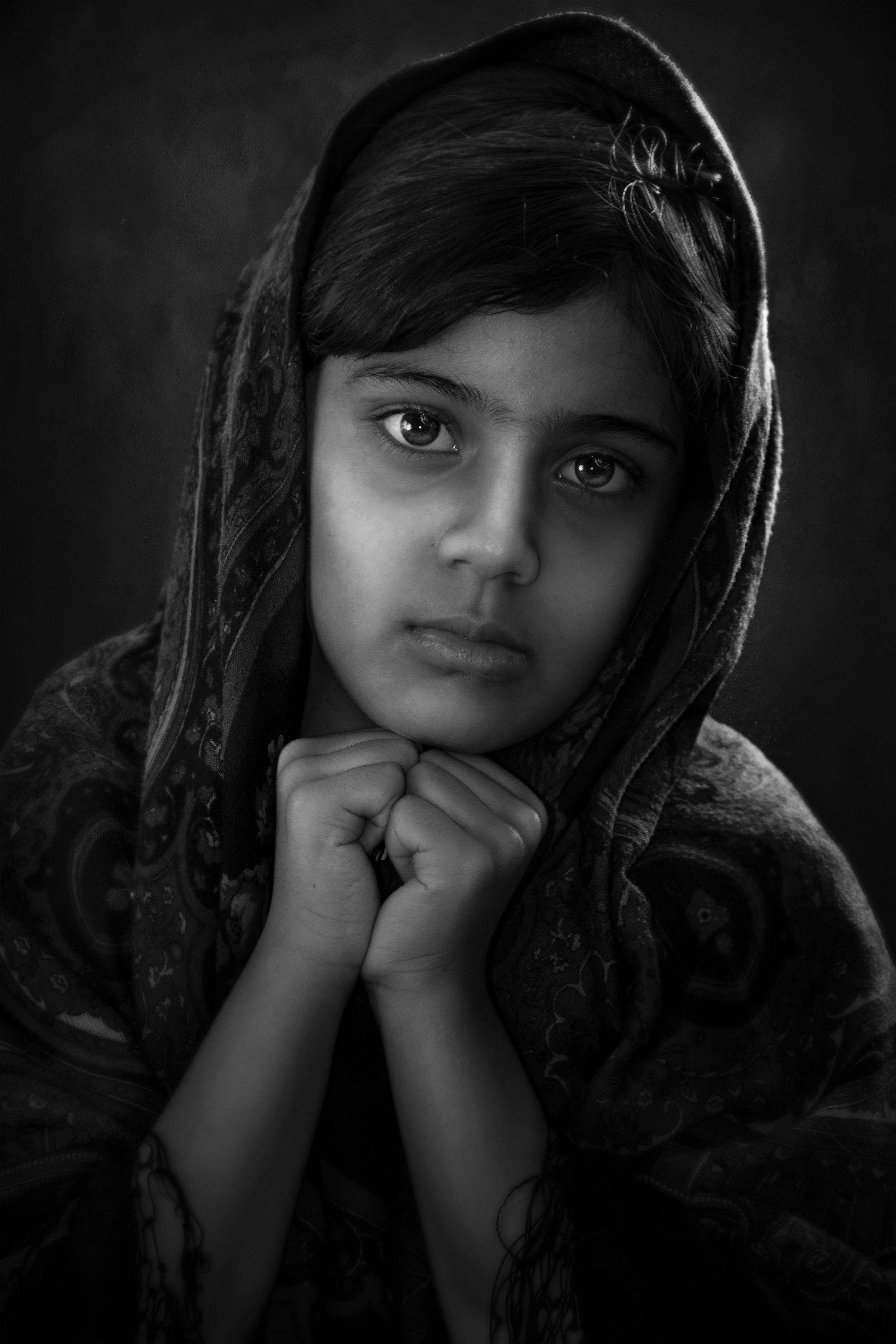 #portrait #kid #women #eye people, Zavvar Mehdi