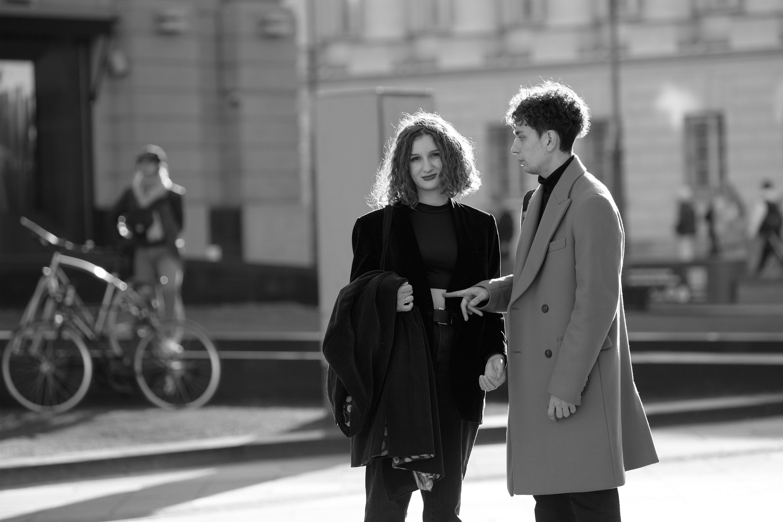 street, documentary, reportage, blackandwhitephoto, black and white, street life, moscow, streetmoment, streetphotography, young women, people,, Ирина Болдина