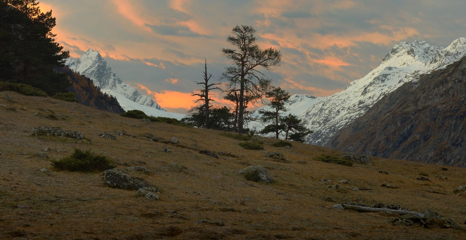 Осень В Горах Кавказа Фото