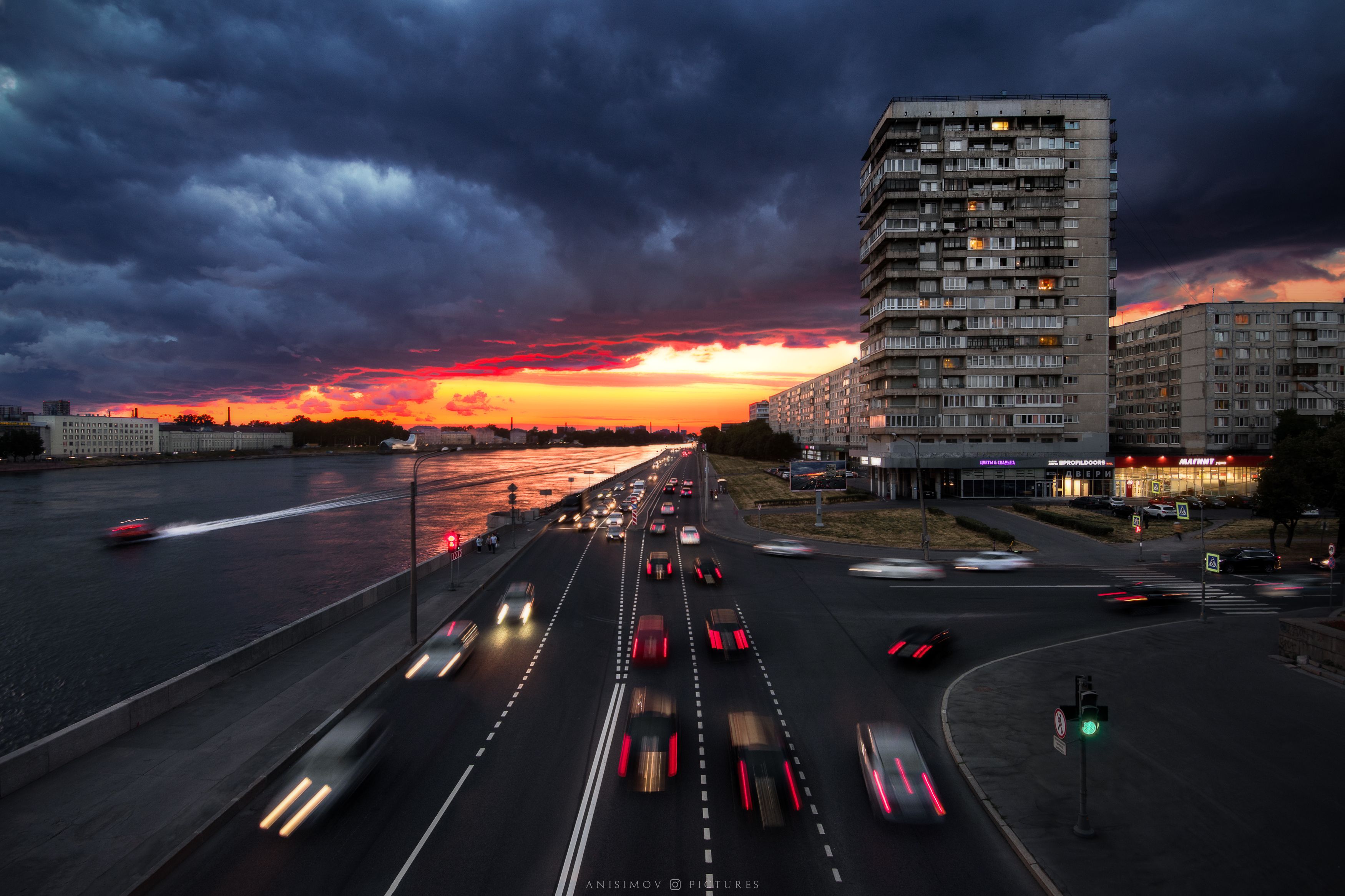 архитектура,город,санкт-петербург,спб,nikon,закат,тучи, Дмитрий Анисимов