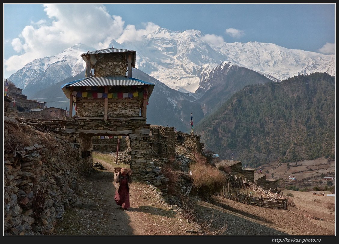 непал, горы, гималаи, весна, Николай Стюбко