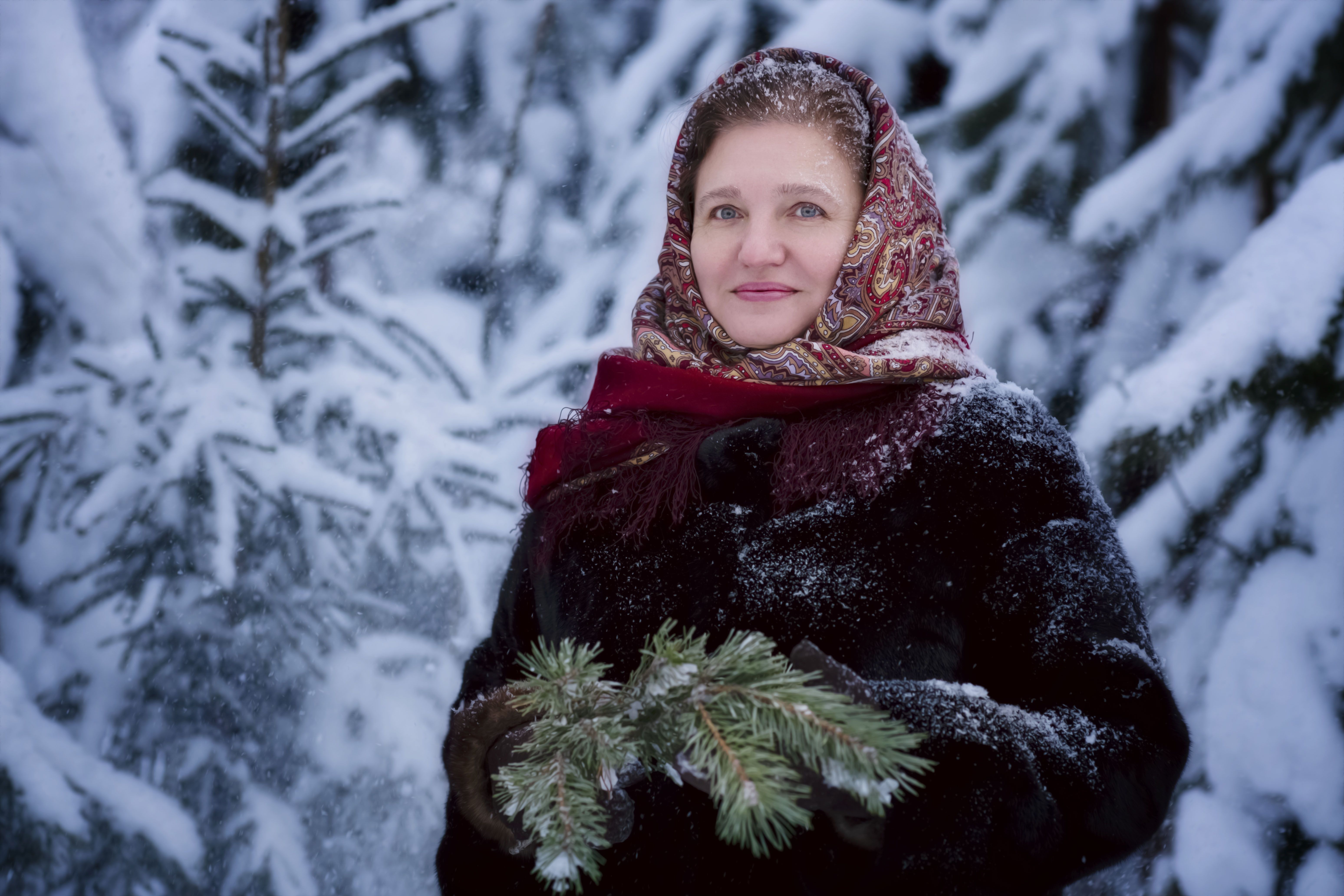 женщина,зимний лес,прогулка,снег,зима, Ирина Ефимова