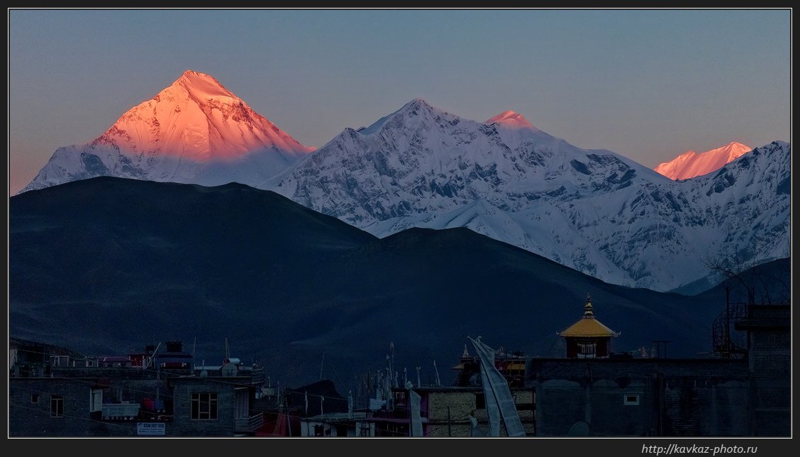 непал, гималаи, горы, дхаулагири, Николай Стюбко