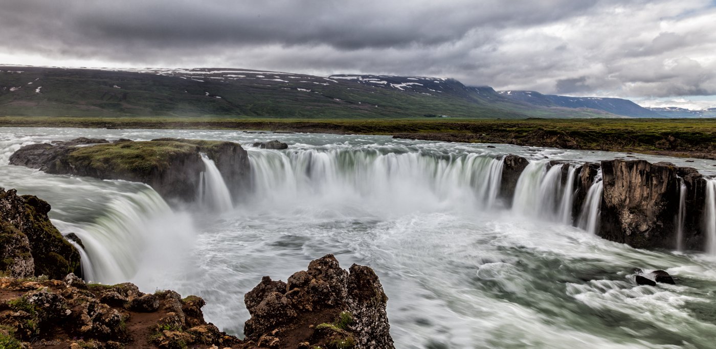 Iceland, Водопад, Исландия, Пейзаж, Анна Пакутина