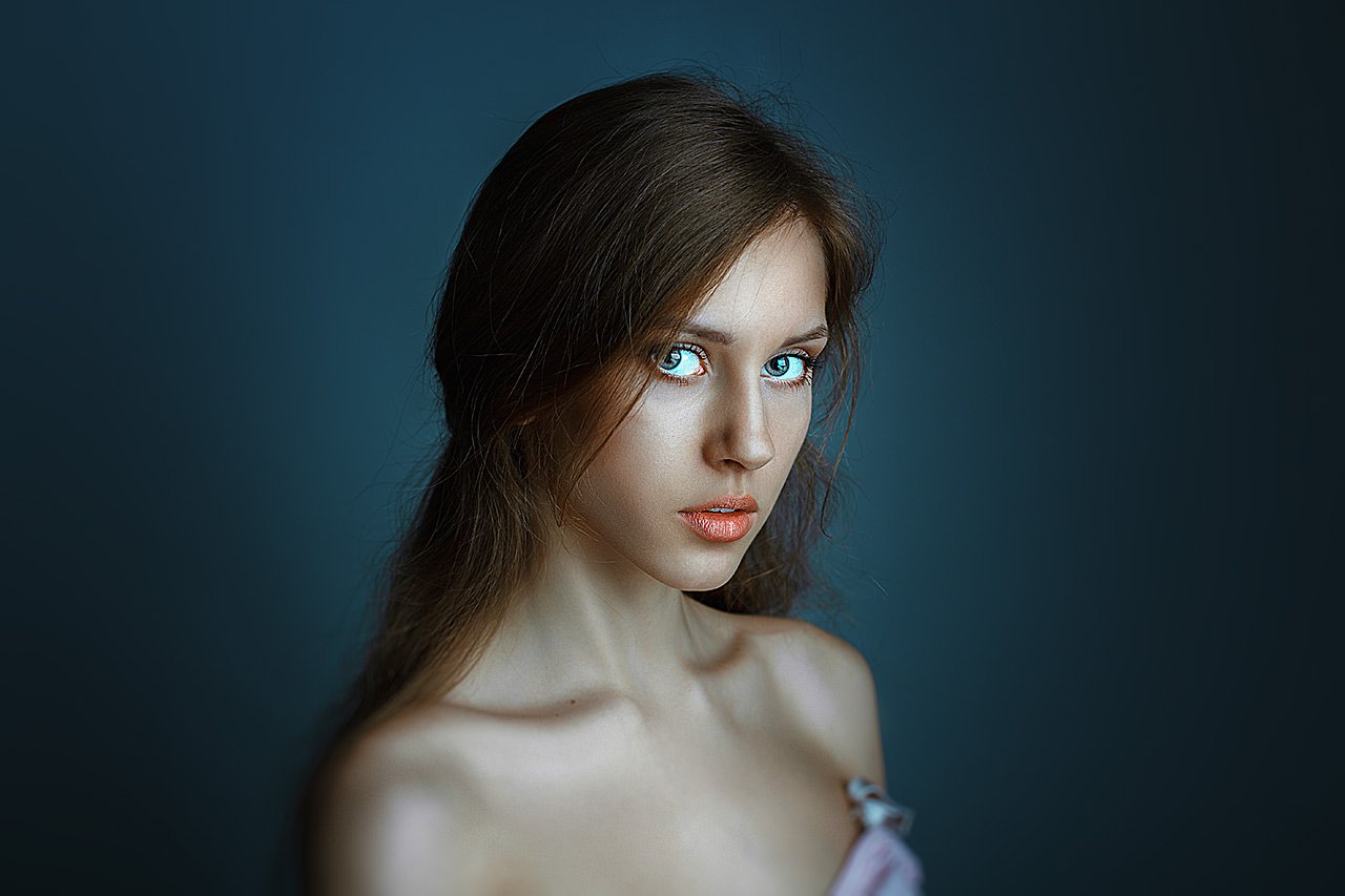 Portrait, Портрет, Портрет девушки, Джафаров Эльнурка