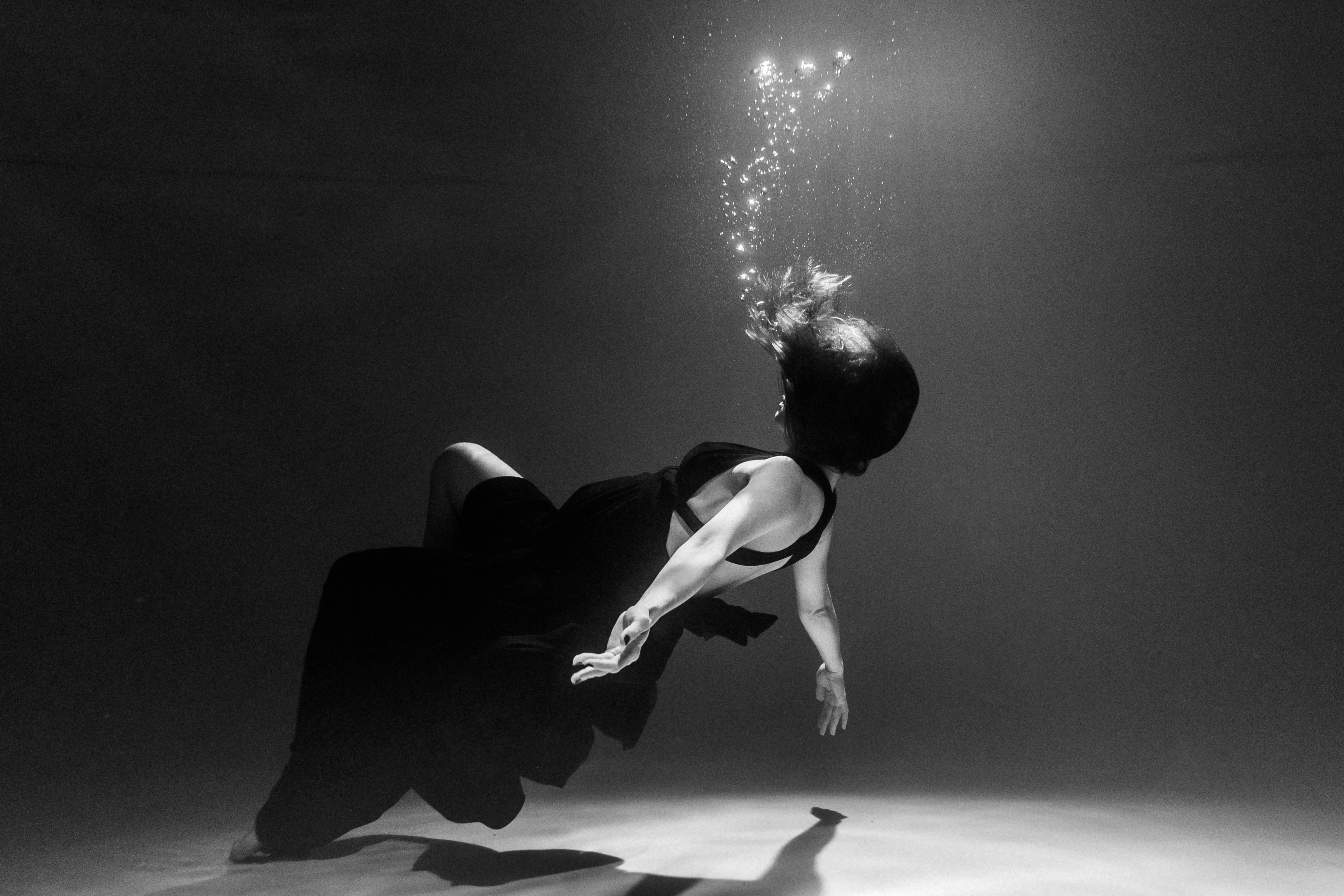 underwater, female, portrait, Aleksandr Balakin