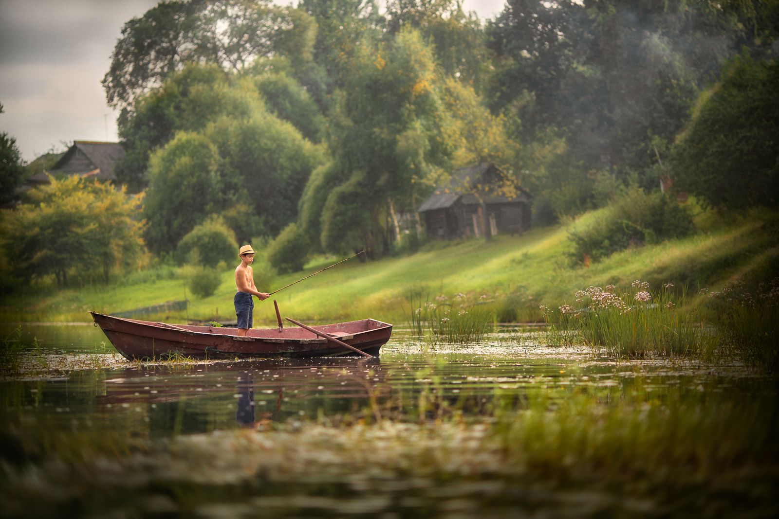 фотография дети рыбалка, Щукина Елена Валерьевна