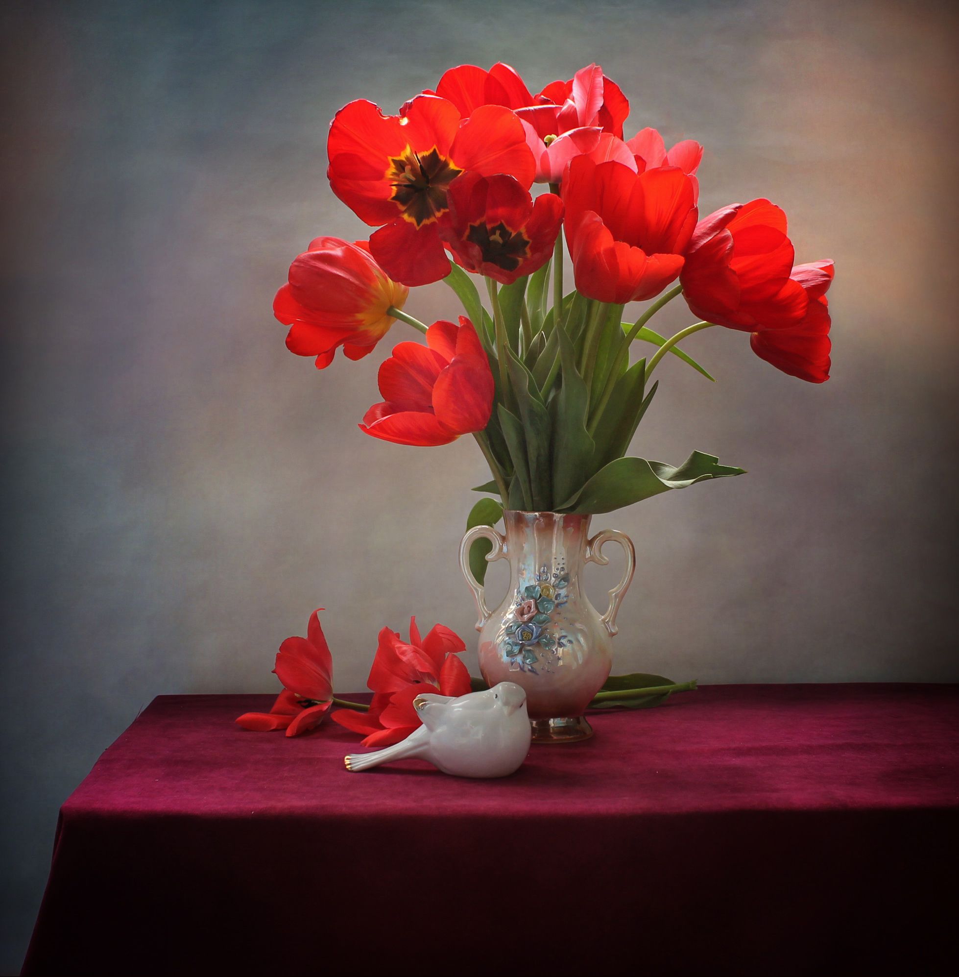натюрморт, весна, тюльпаны, цветы, 8 марта, Ковалева Светлана