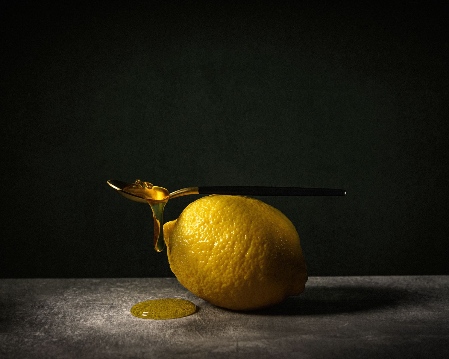 balance, lemon, teaspoon, honey, Nilovs Konstantins