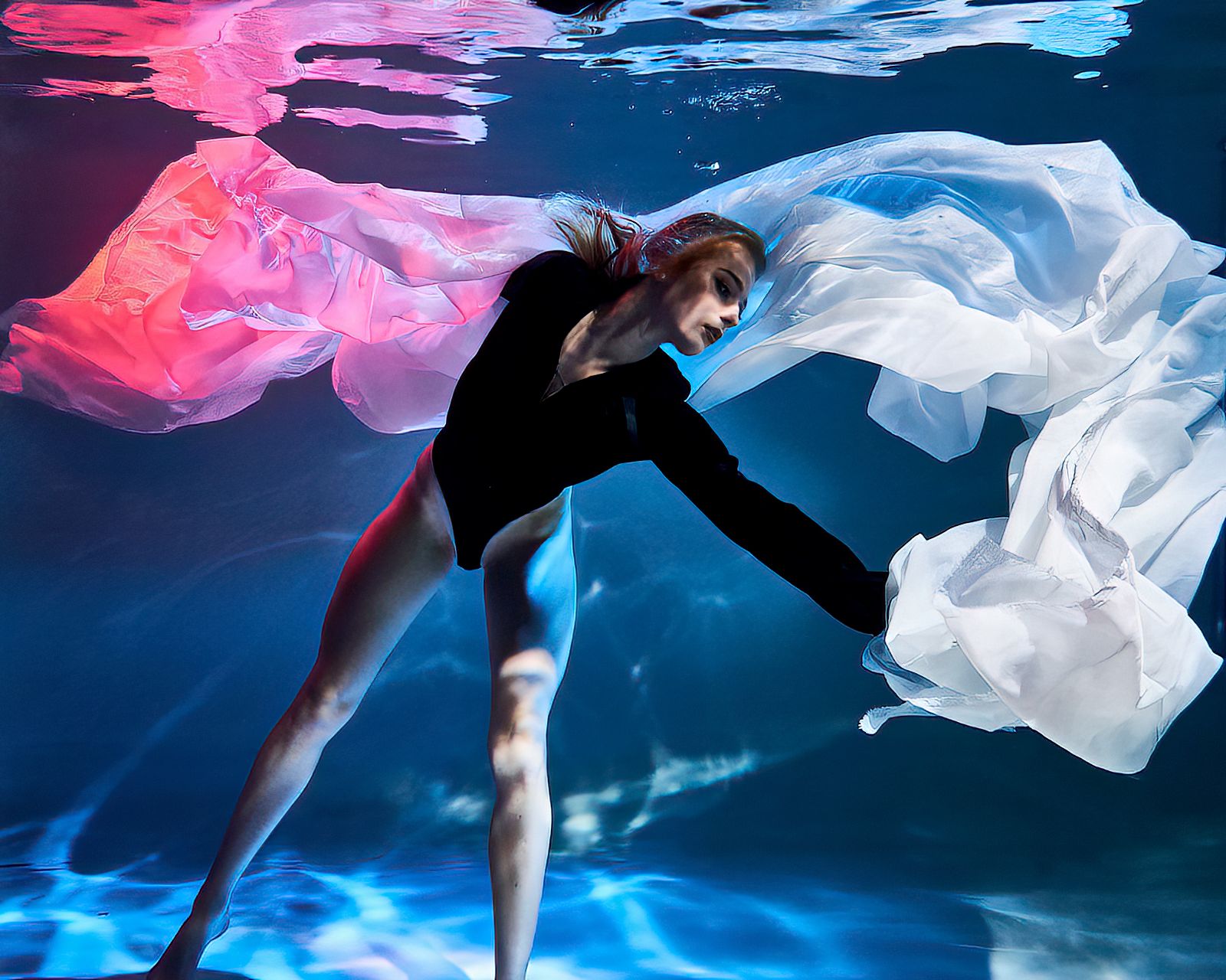 девушка, красота, подводная съемка,  модель, фото под водой, Павел Карчевский
