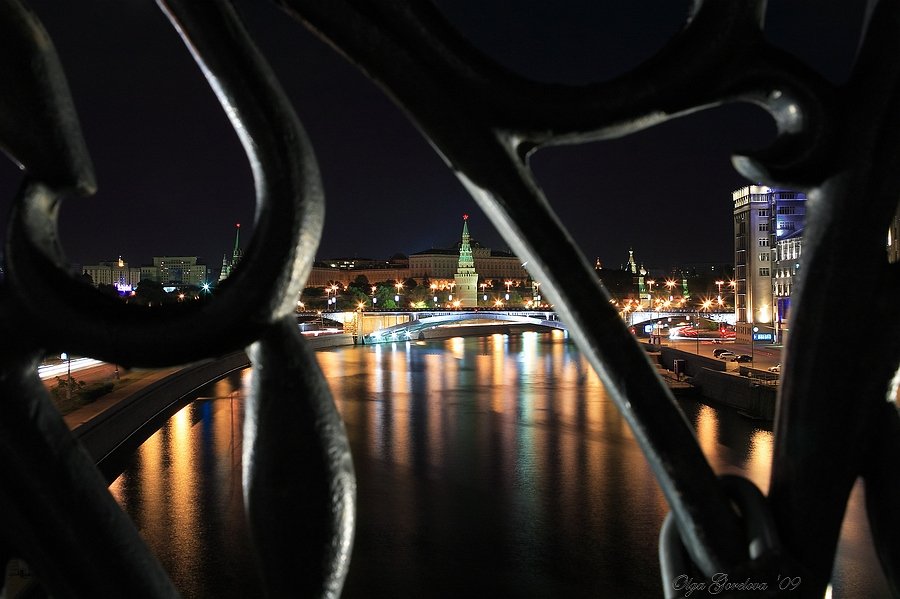 москва, ночь, город, фото, Ольга Горелова