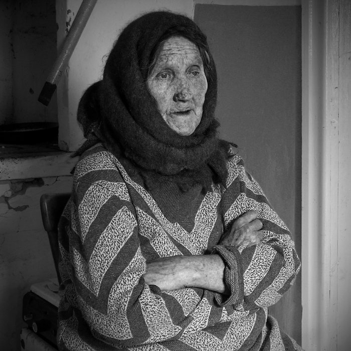 старость, мудрость, печаль, прожитая жизнь, моя бабушка, Olga Panteleeva