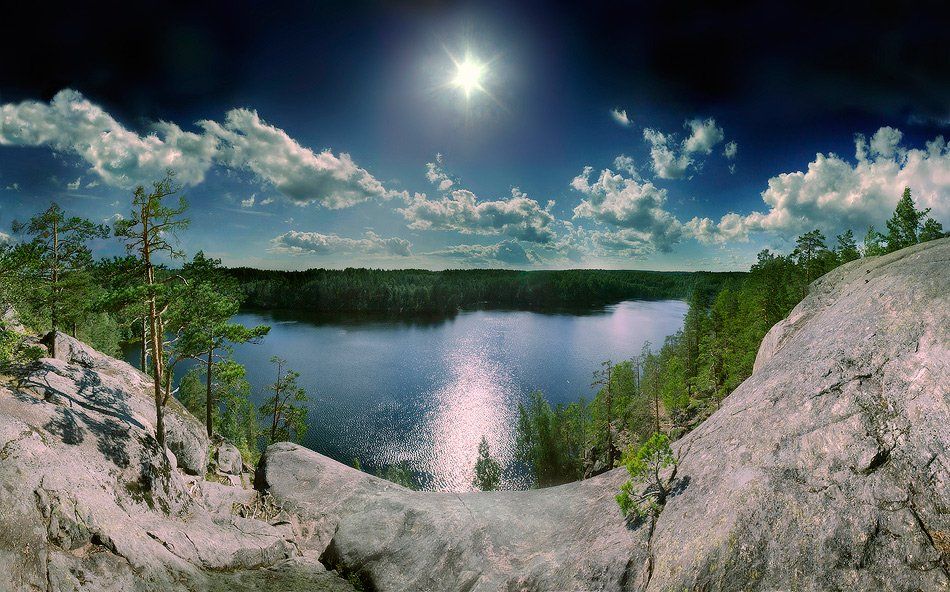 озеро, ястребиное, приладожье, север, карелия, ленинградская область, Viktor Kalechenkov