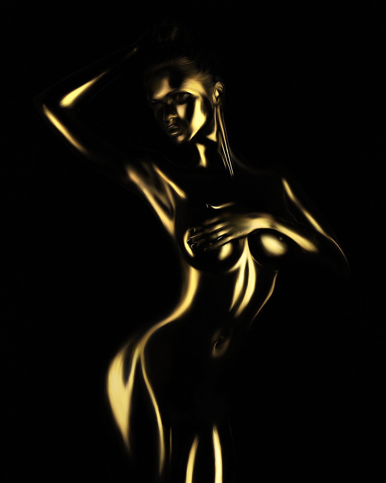 portrait, art, genre, nude, sexy, girl, woman, retouch, beautiful, 85mm, Ковалёв Иван