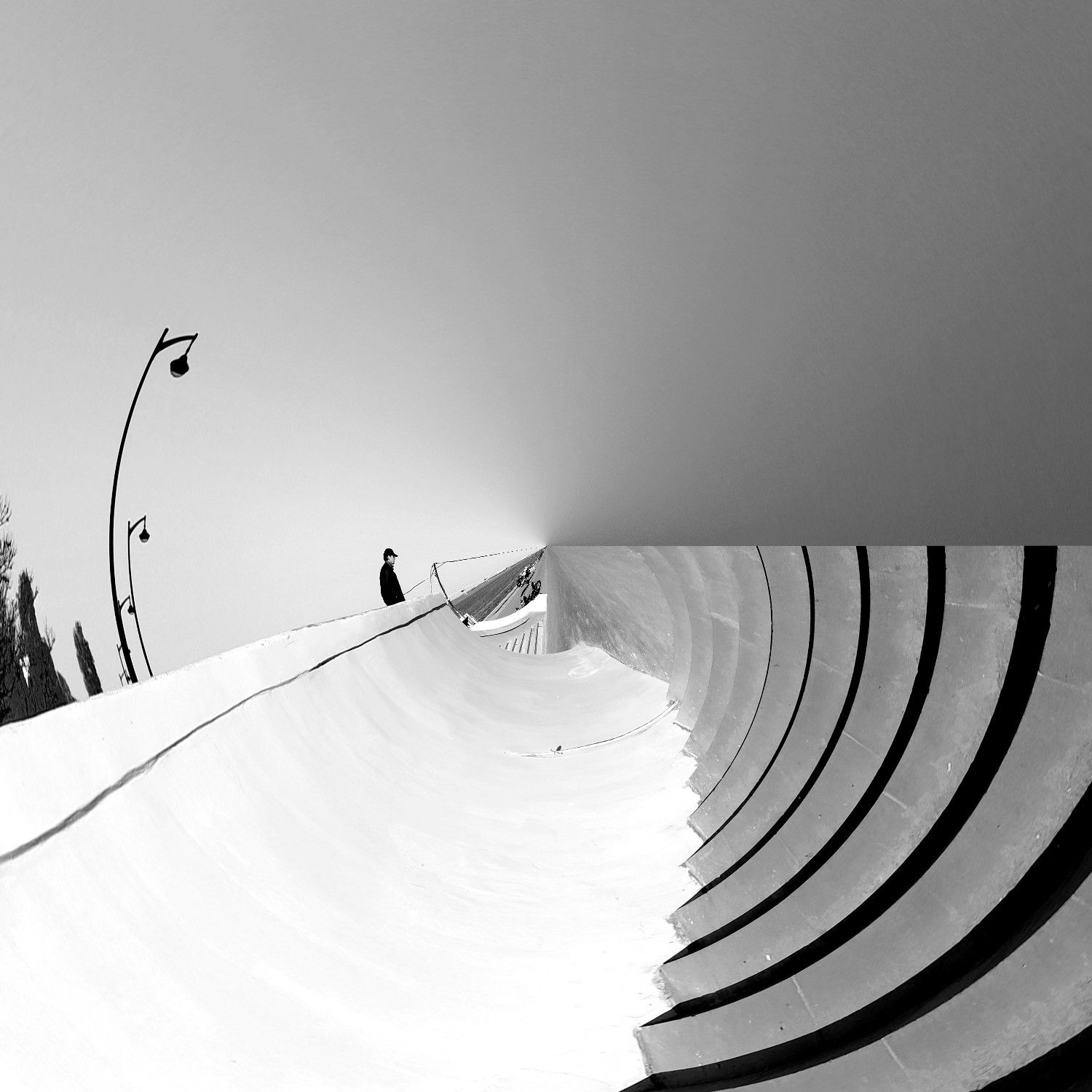 abstract path, steps to nowhere, steps, b&w, abstract, abstraction, Karina Yakovleva